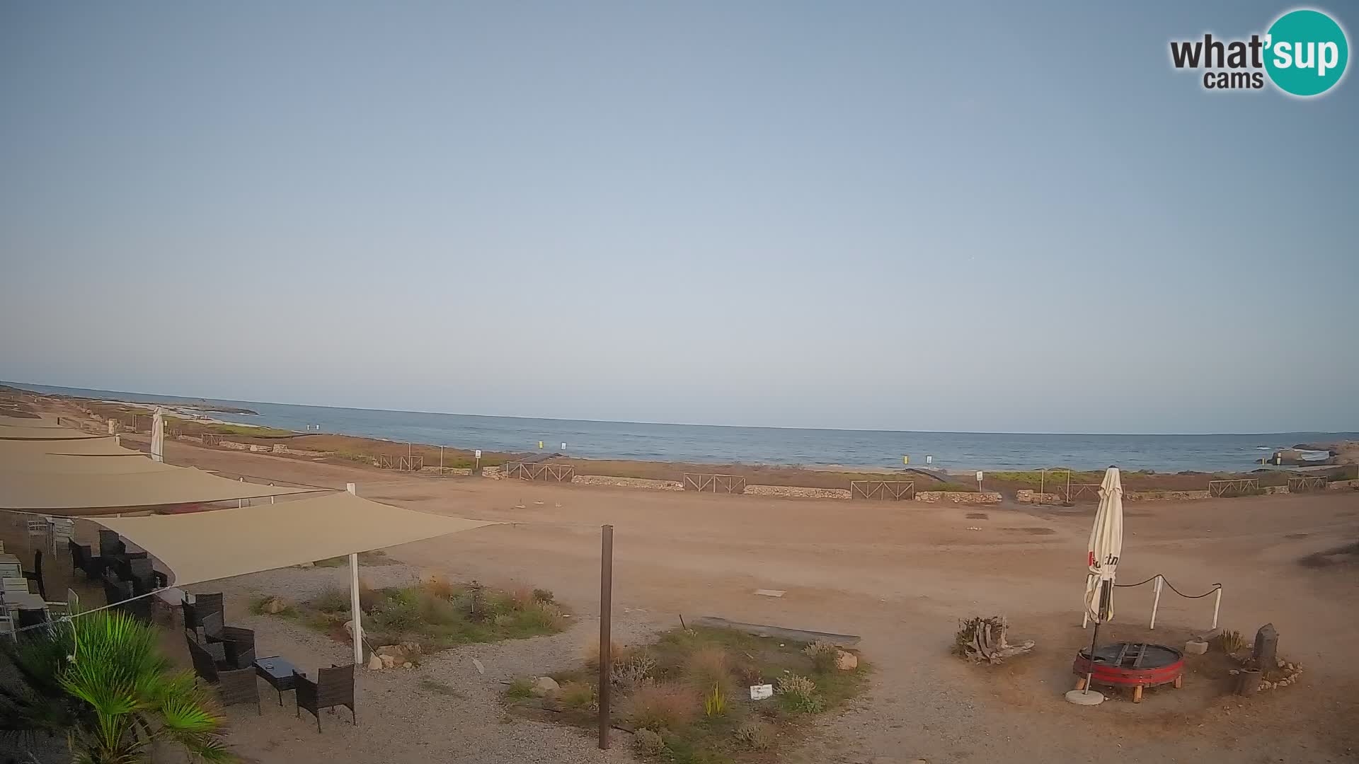Strand Is Arutas webcam | Oristano – Sardinien