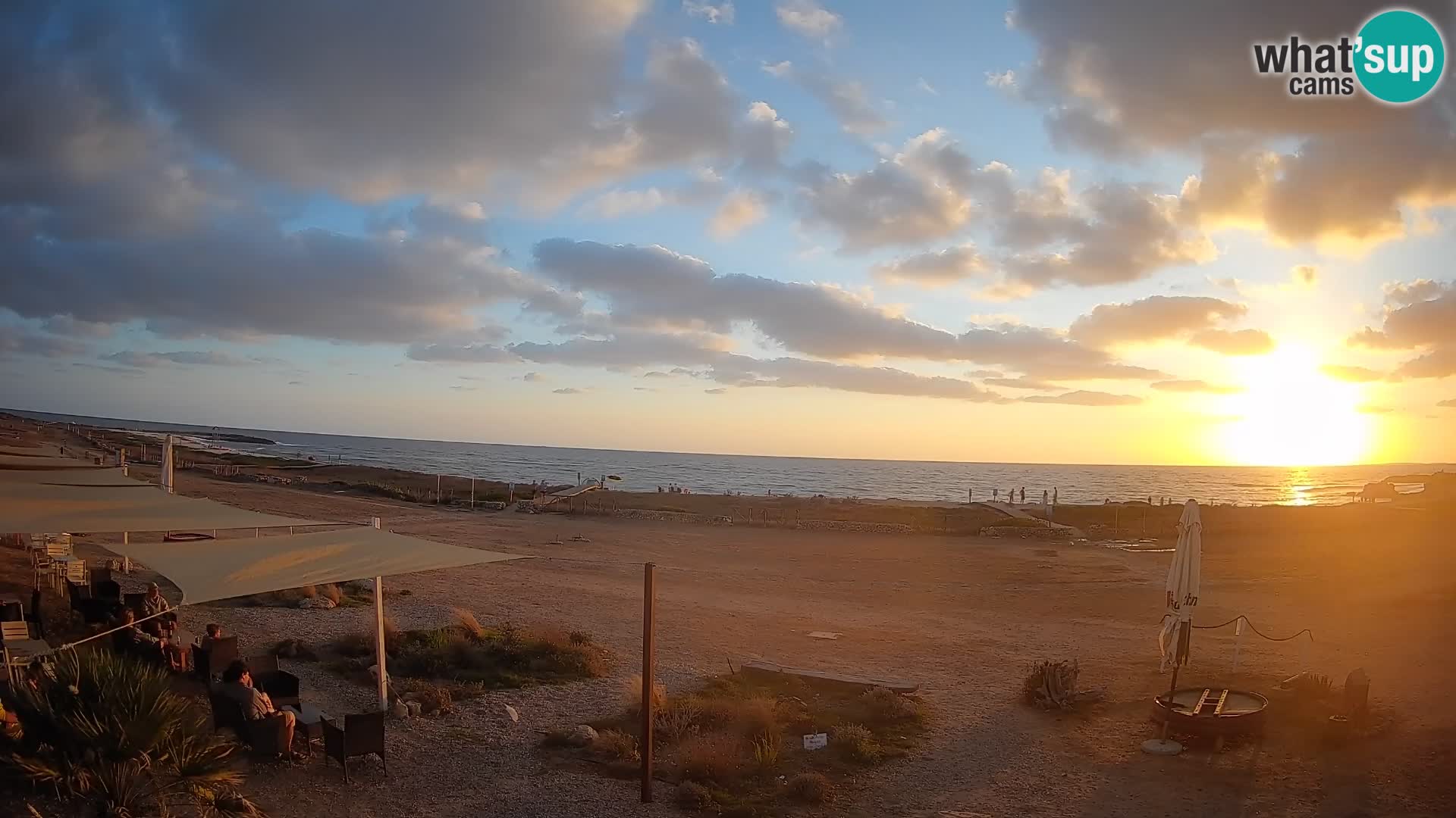 Strand Is Arutas webcam | Oristano – Sardinien
