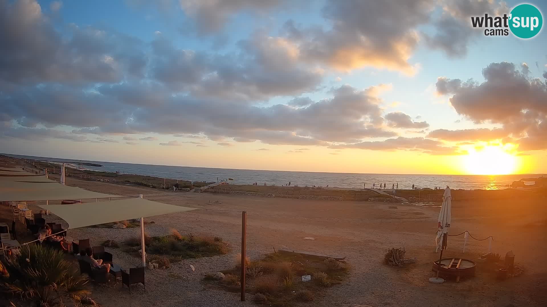 Webcam Is Arutas spiaggia | Oristano – Sardegna