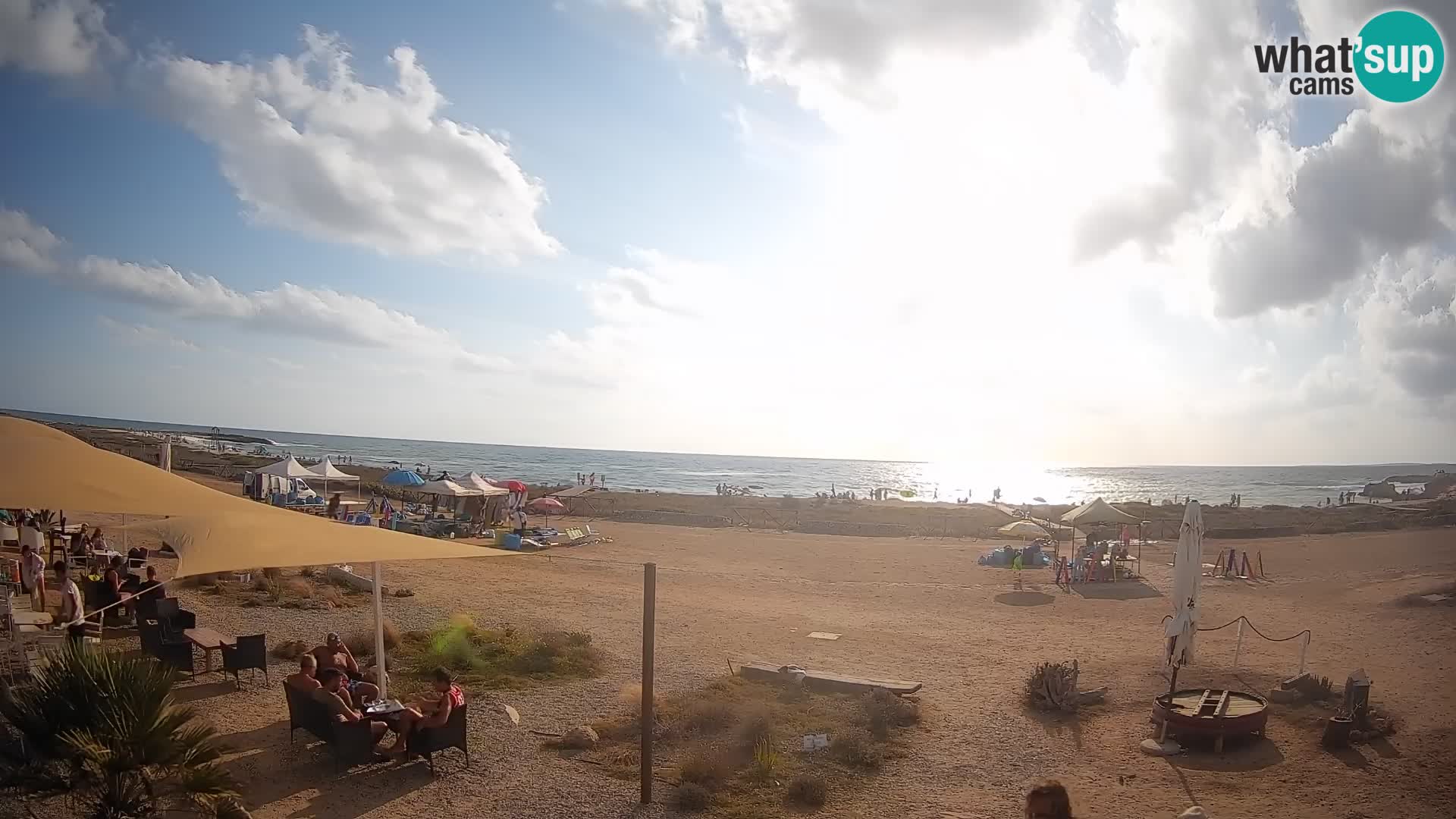 Is Arutas webcam beach | Oristano – Sardinia