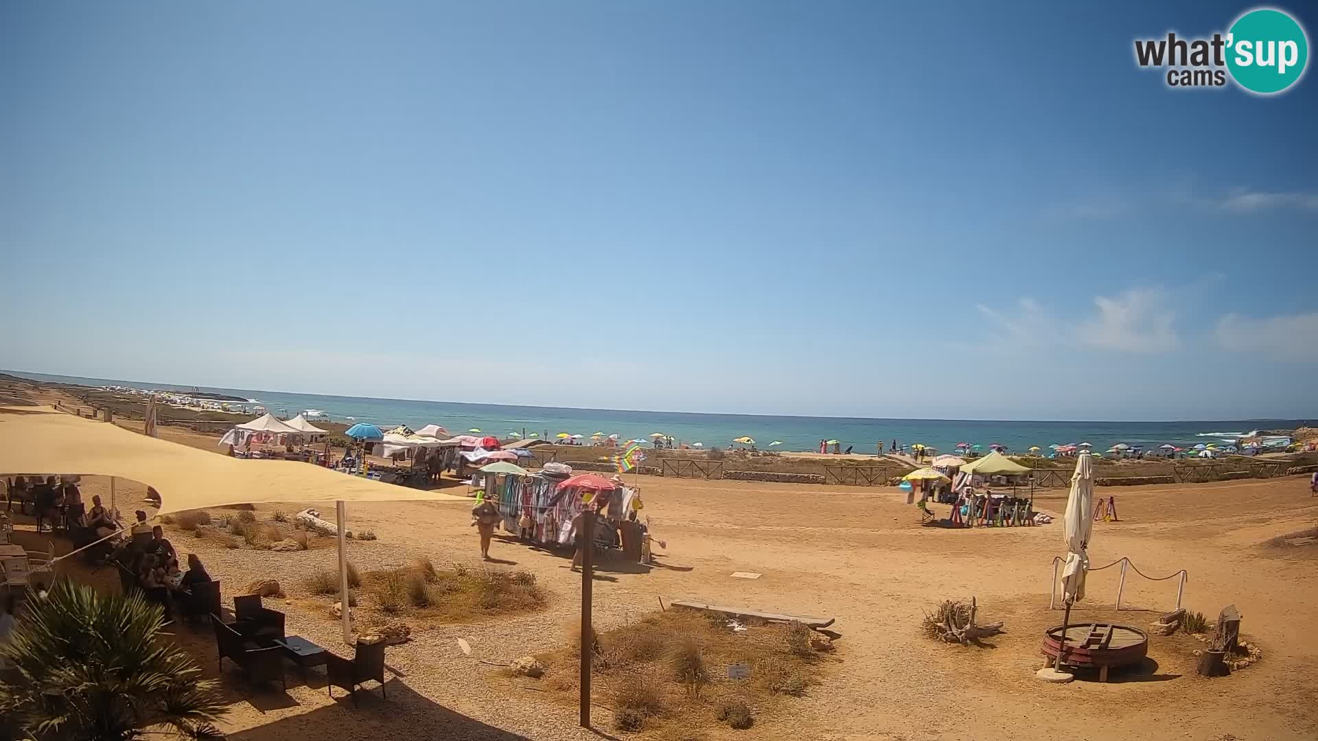 Is Arutas livecam plage | Oristano – Sardaigne