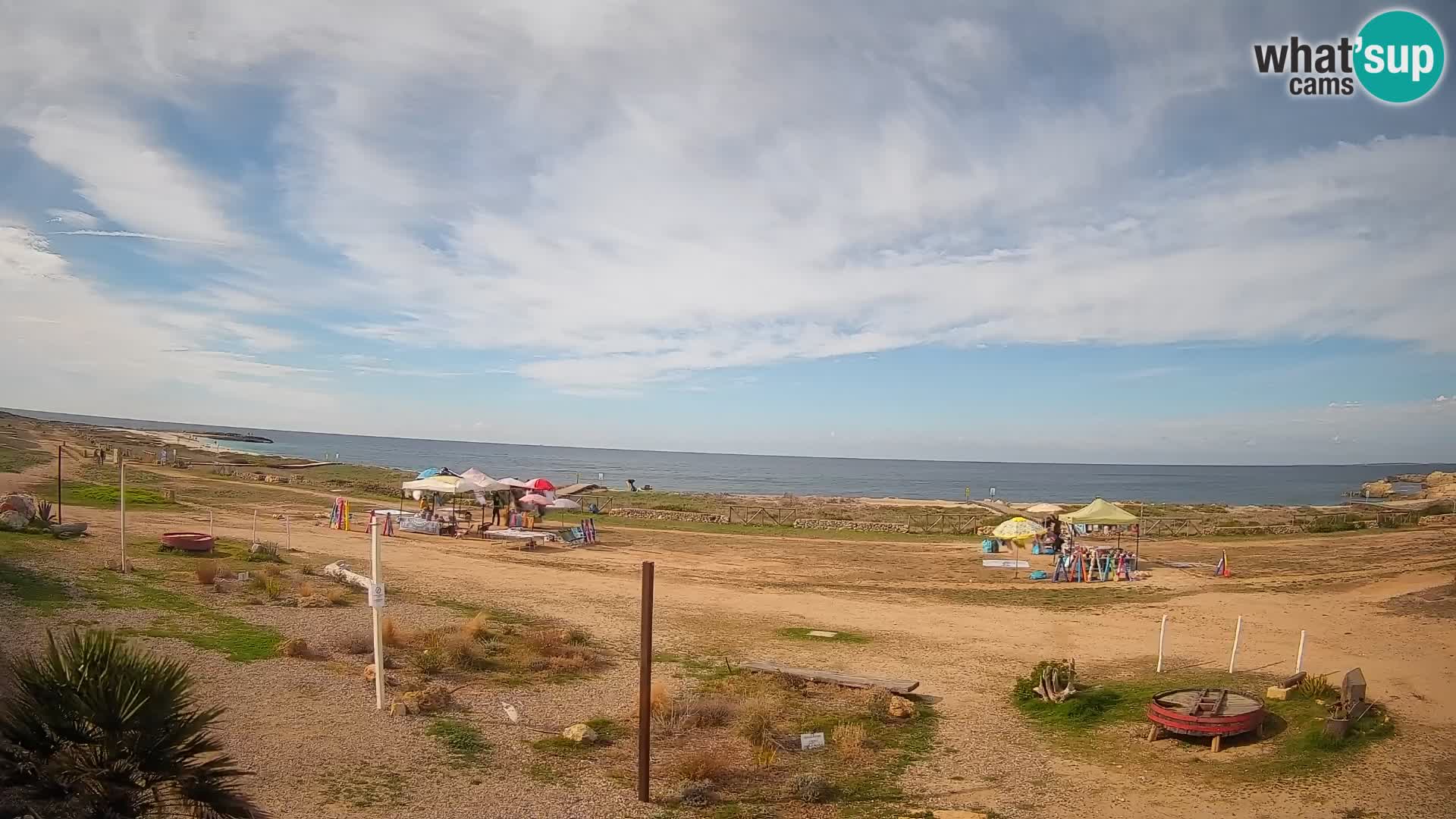 Web kamera Is Arutas plaža | Oristano – Sardinija