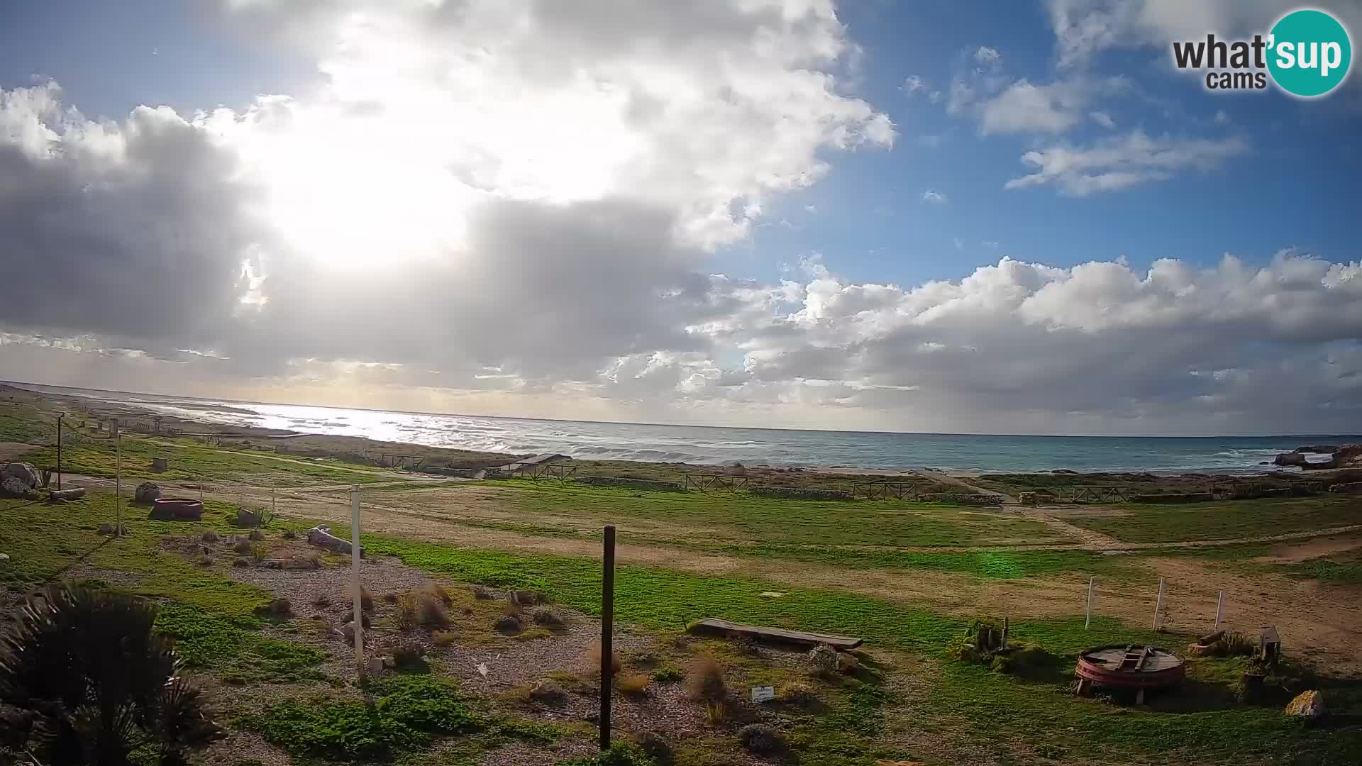 Webcam Is Arutas spiaggia | Oristano – Sardegna
