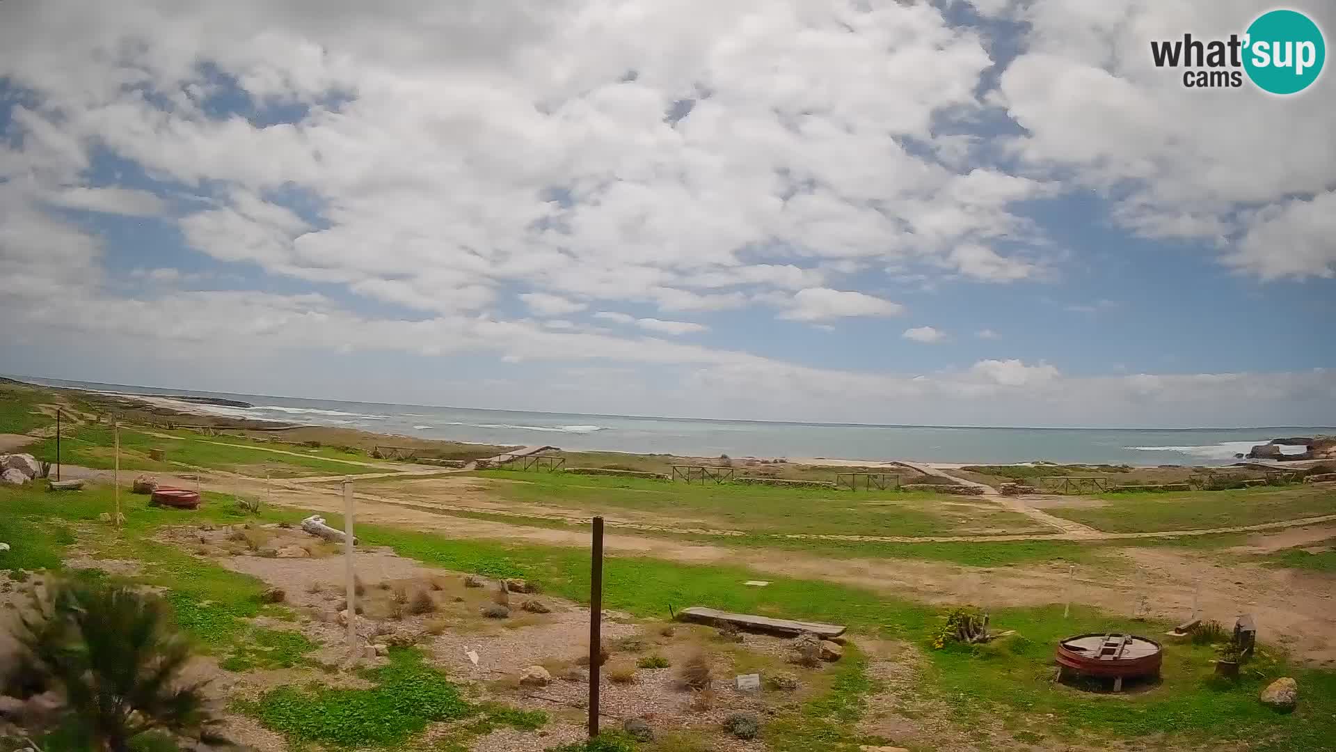 Strand Is Arutas webcam | Oristano – Sardinien