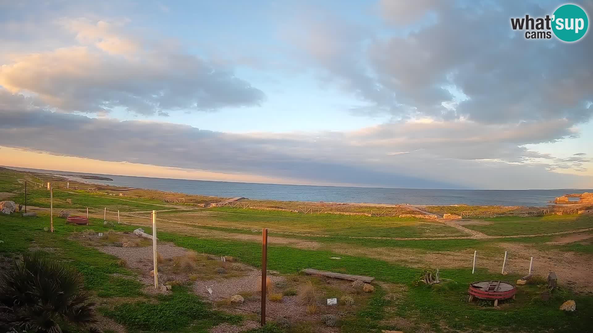 Strand Is Arutas webcam | Oristano – Sardinien