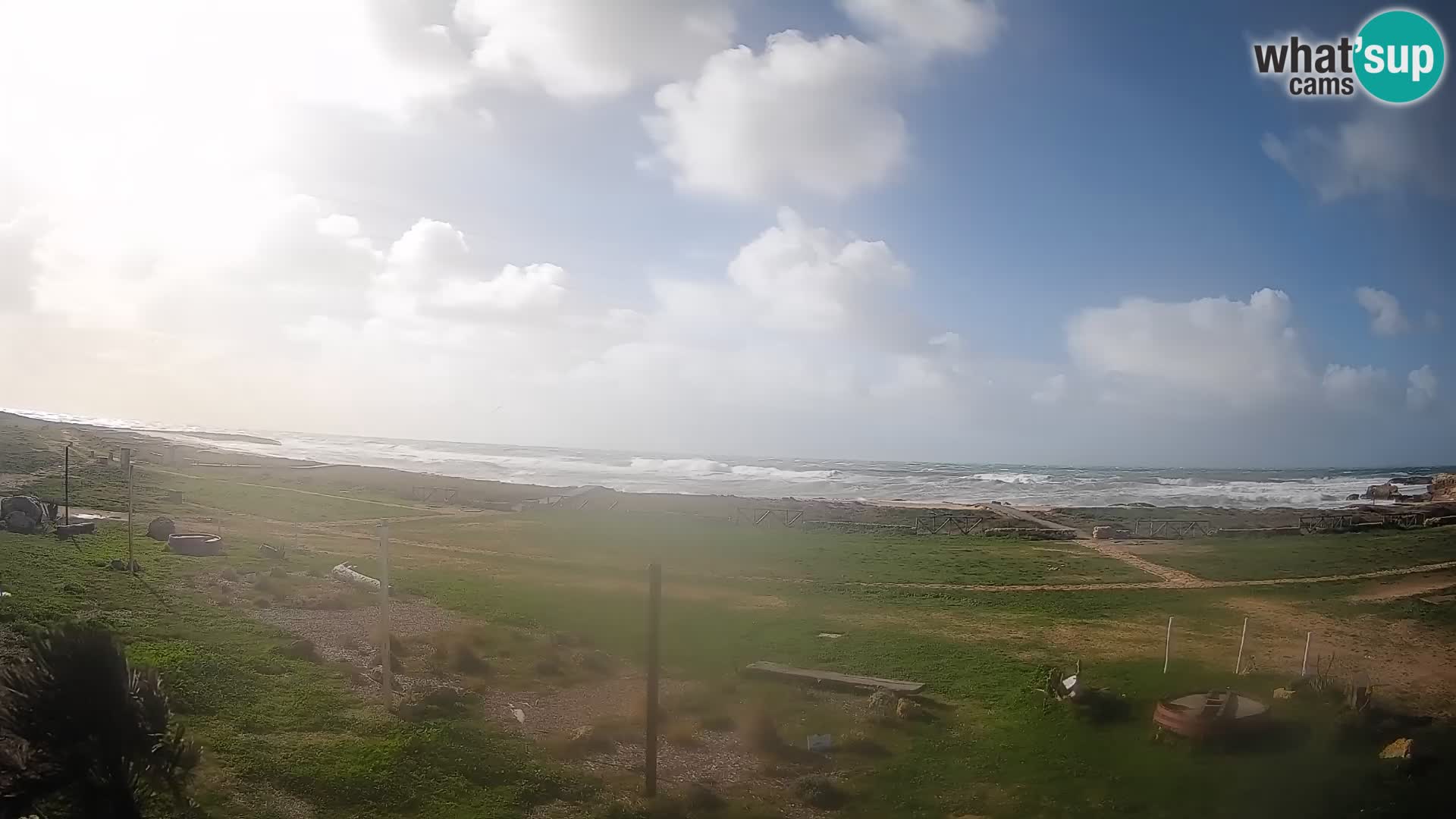 Webcam Is Arutas spiaggia | Oristano – Sardegna