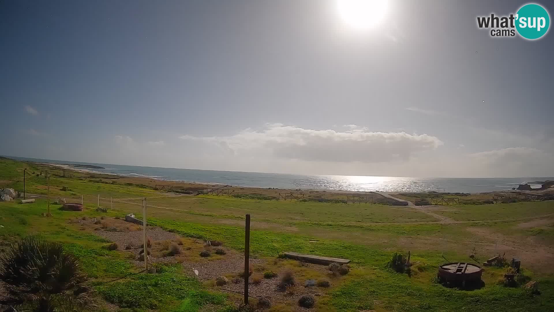 Strand Is Arutas webcam | Oristano – Sardinien