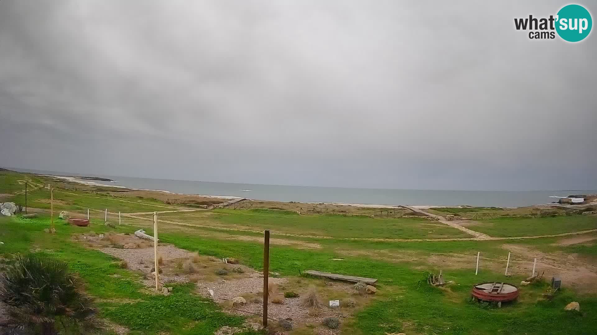 Strand Is Arutas webcam | Oristano – Sardinien