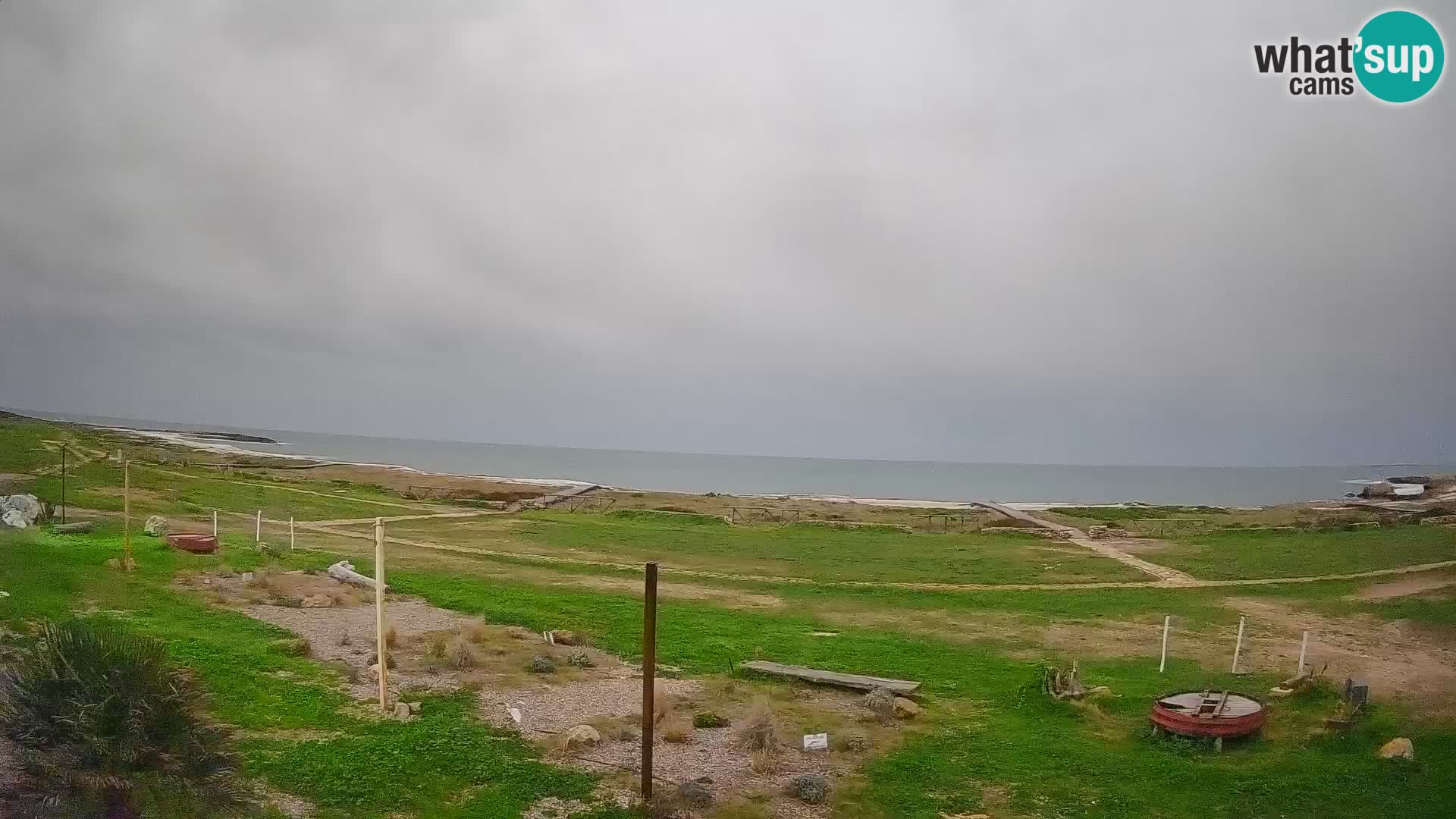 Strand Is Arutas webcam | Oristano – Sardinien