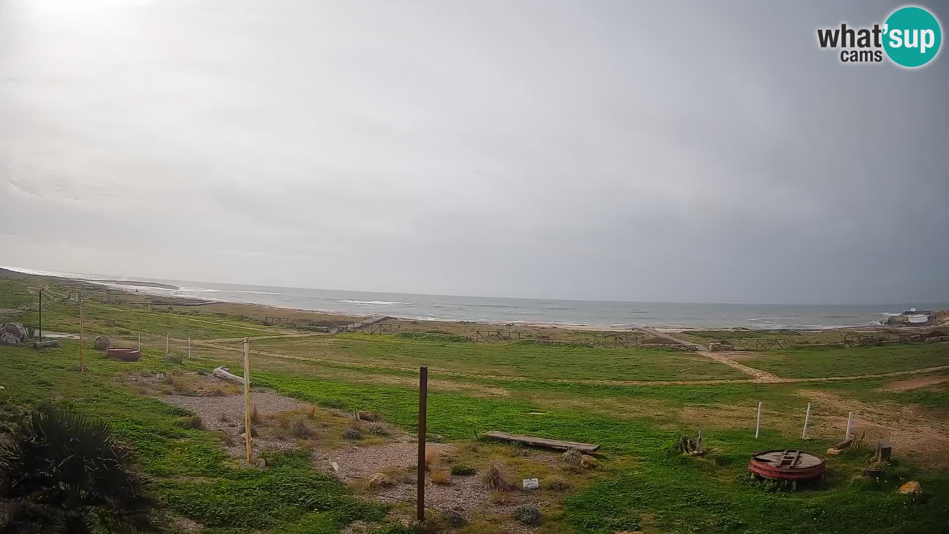Strand Is Arutas webcam | Oristano – Sardinien