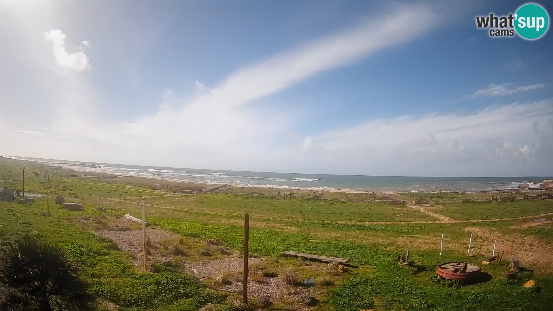 Web kamera Is Arutas plaža | Oristano – Sardinija