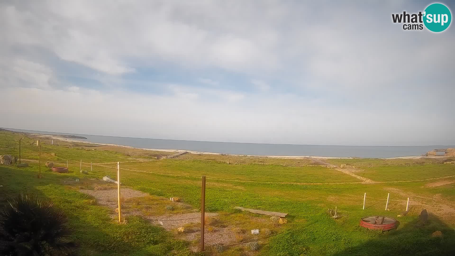 Strand Is Arutas webcam | Oristano – Sardinien