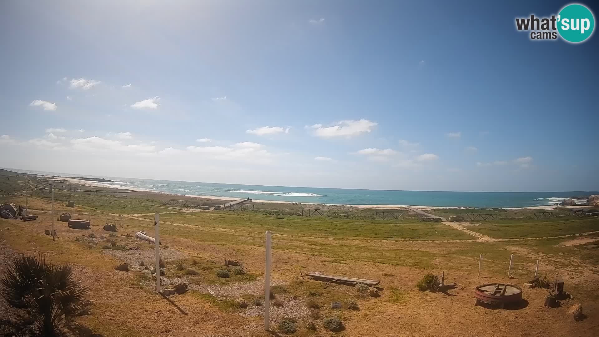 Strand Is Arutas webcam | Oristano – Sardinien