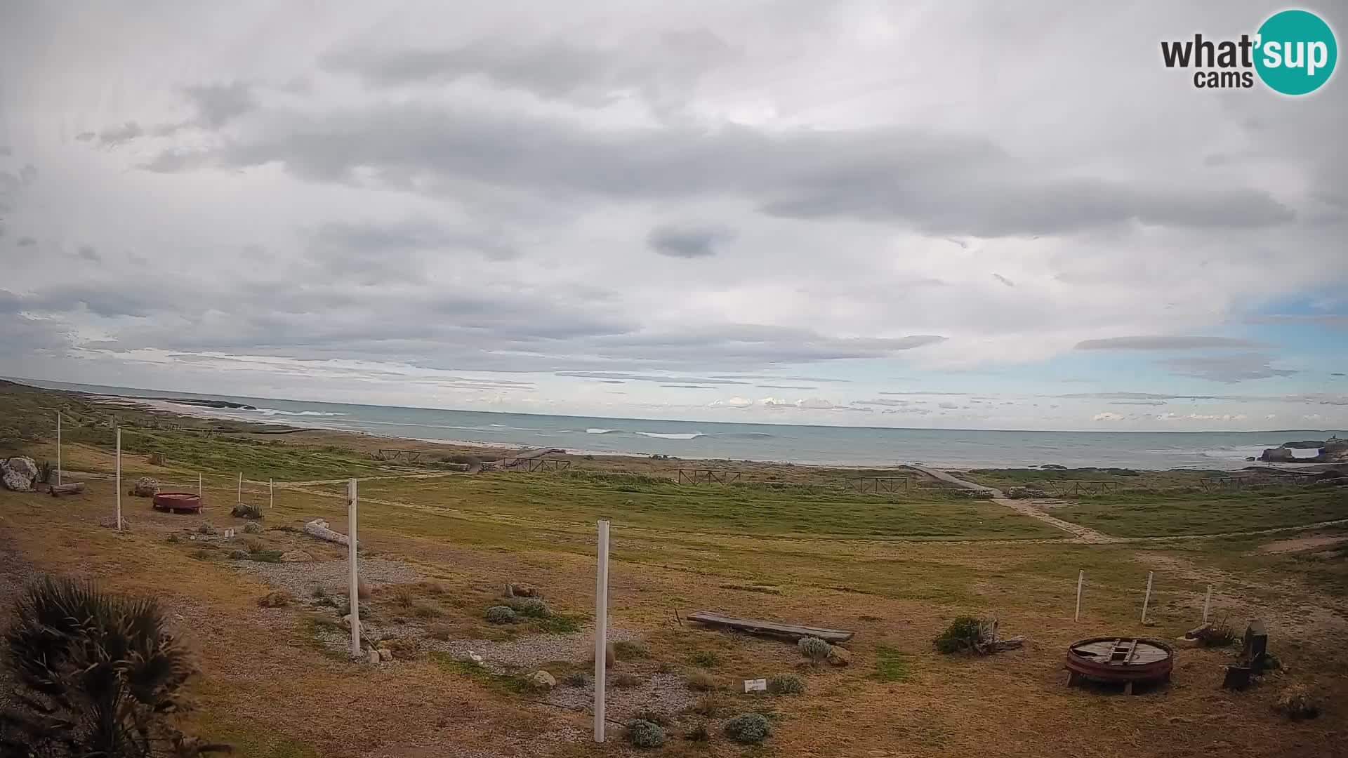 Strand Is Arutas webcam | Oristano – Sardinien