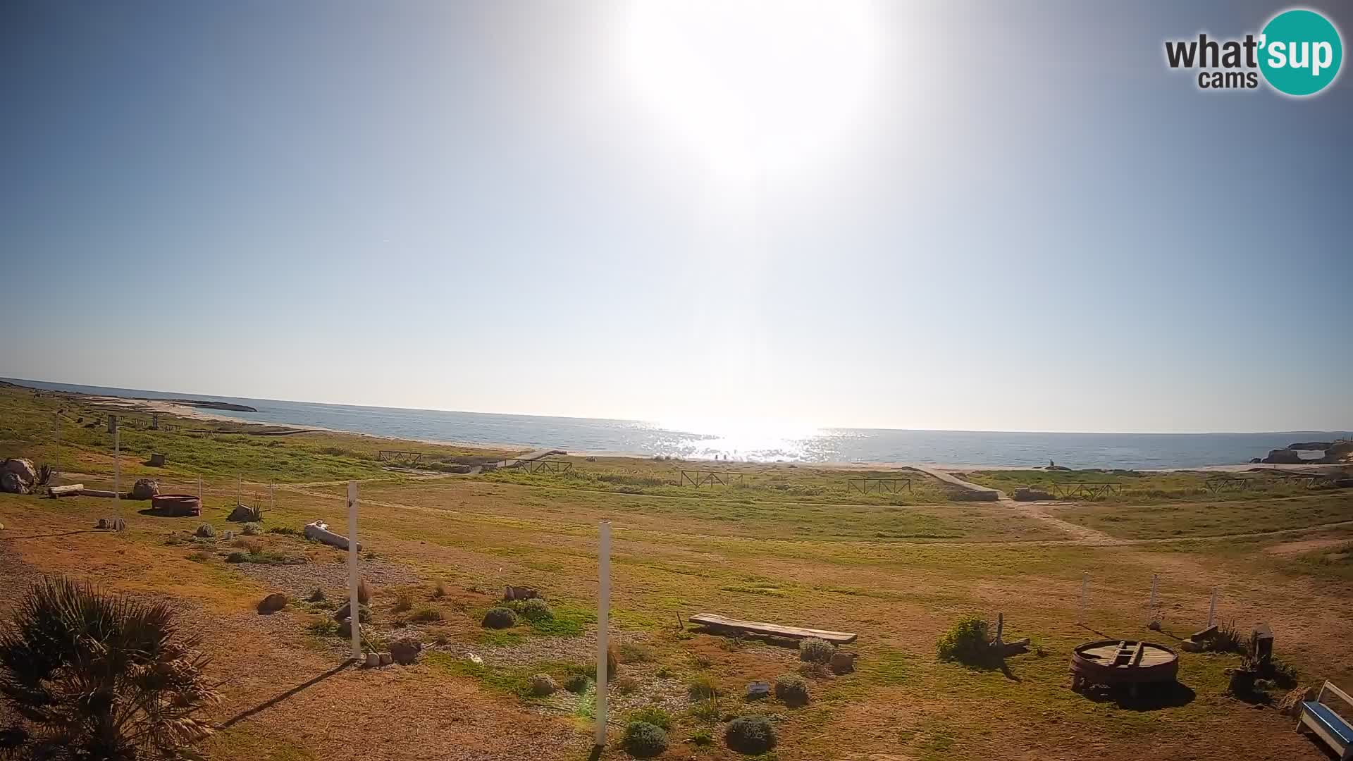 Strand Is Arutas webcam | Oristano – Sardinien
