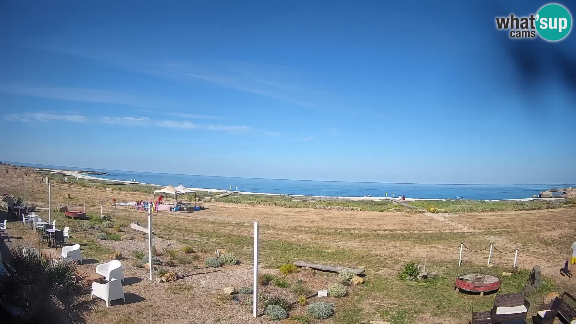 Webcam Is Arutas spiaggia | Oristano – Sardegna