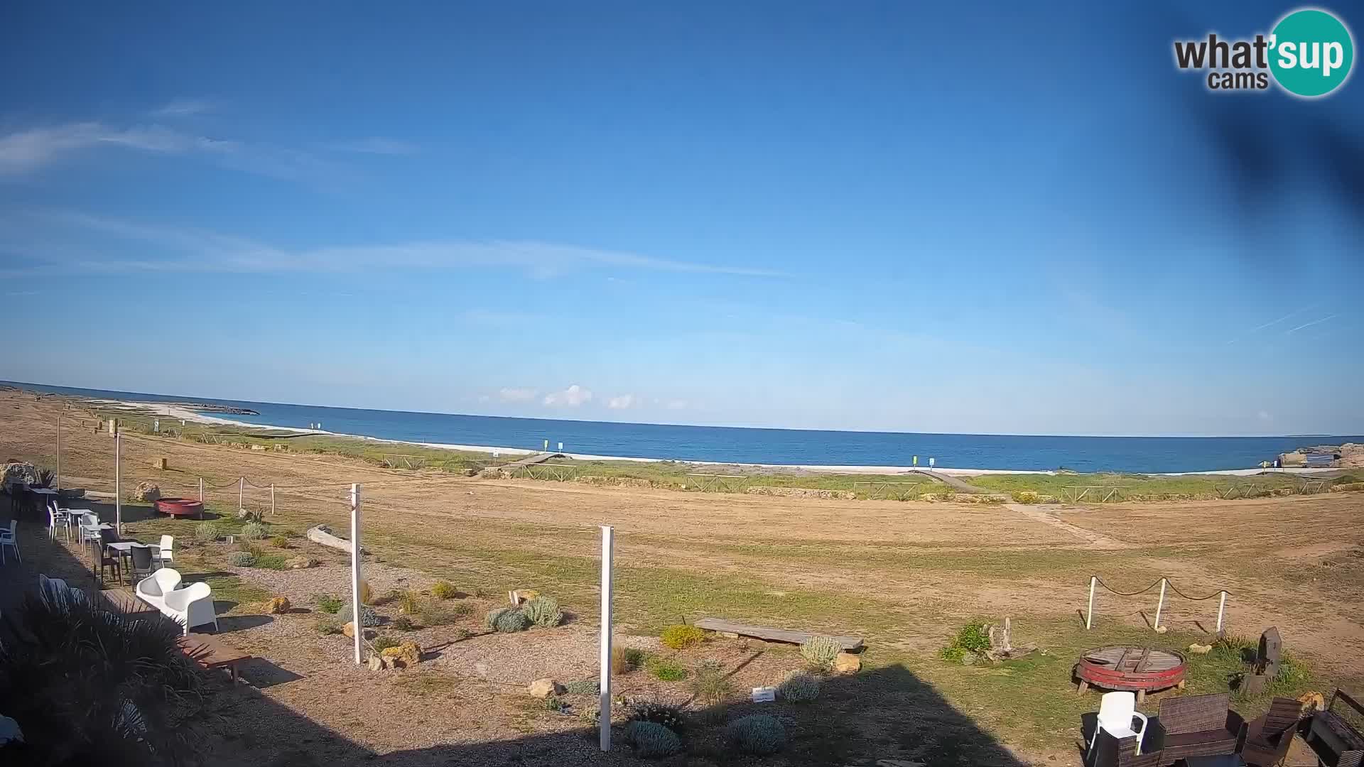 Is Arutas webcam beach | Oristano – Sardinia