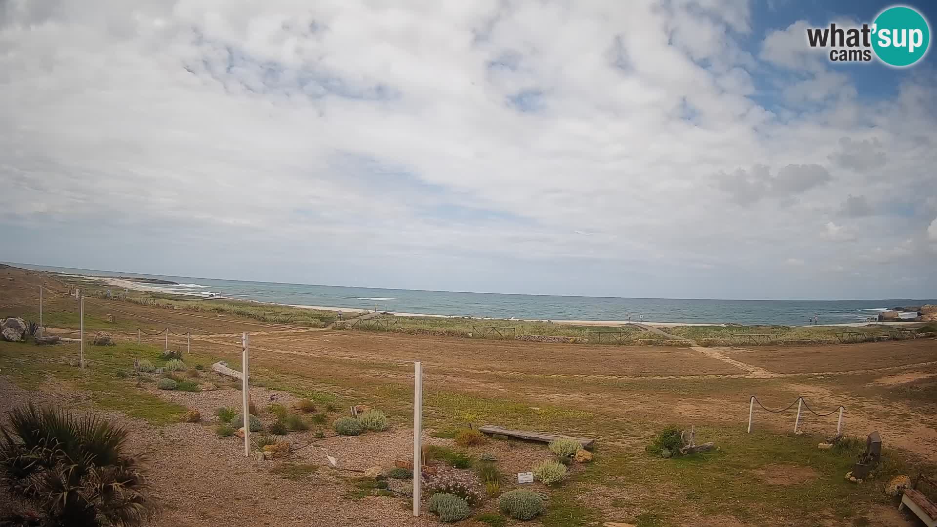 Strand Is Arutas webcam | Oristano – Sardinien