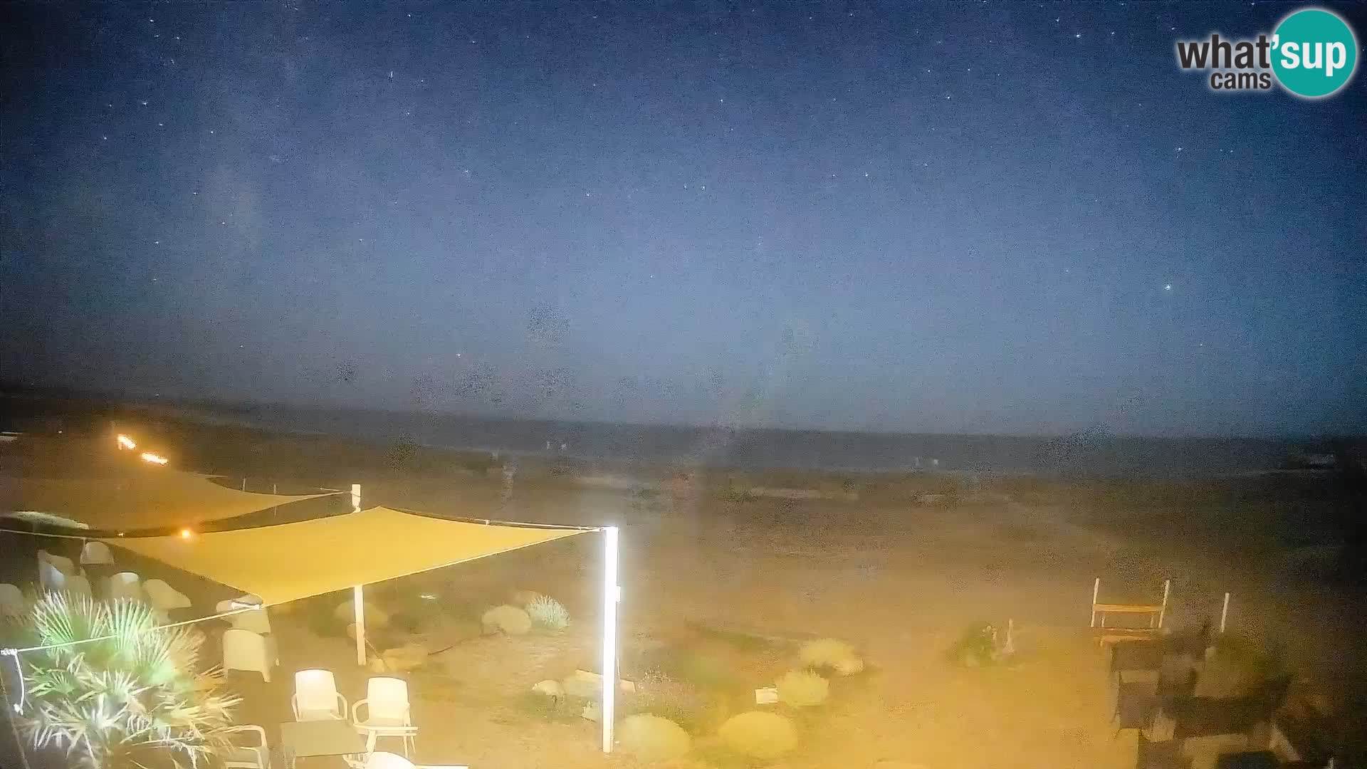 Strand Is Arutas webcam | Oristano – Sardinien