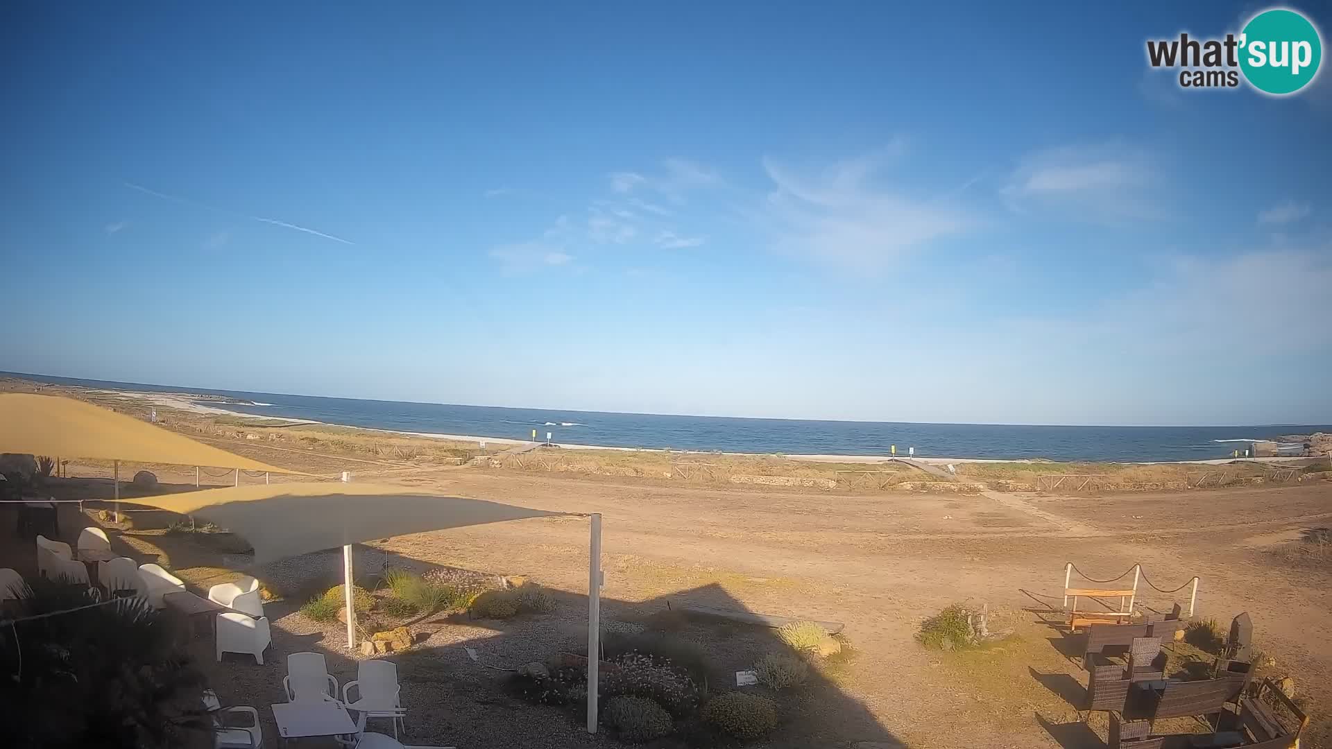 Web kamera Is Arutas plaža | Oristano – Sardinija