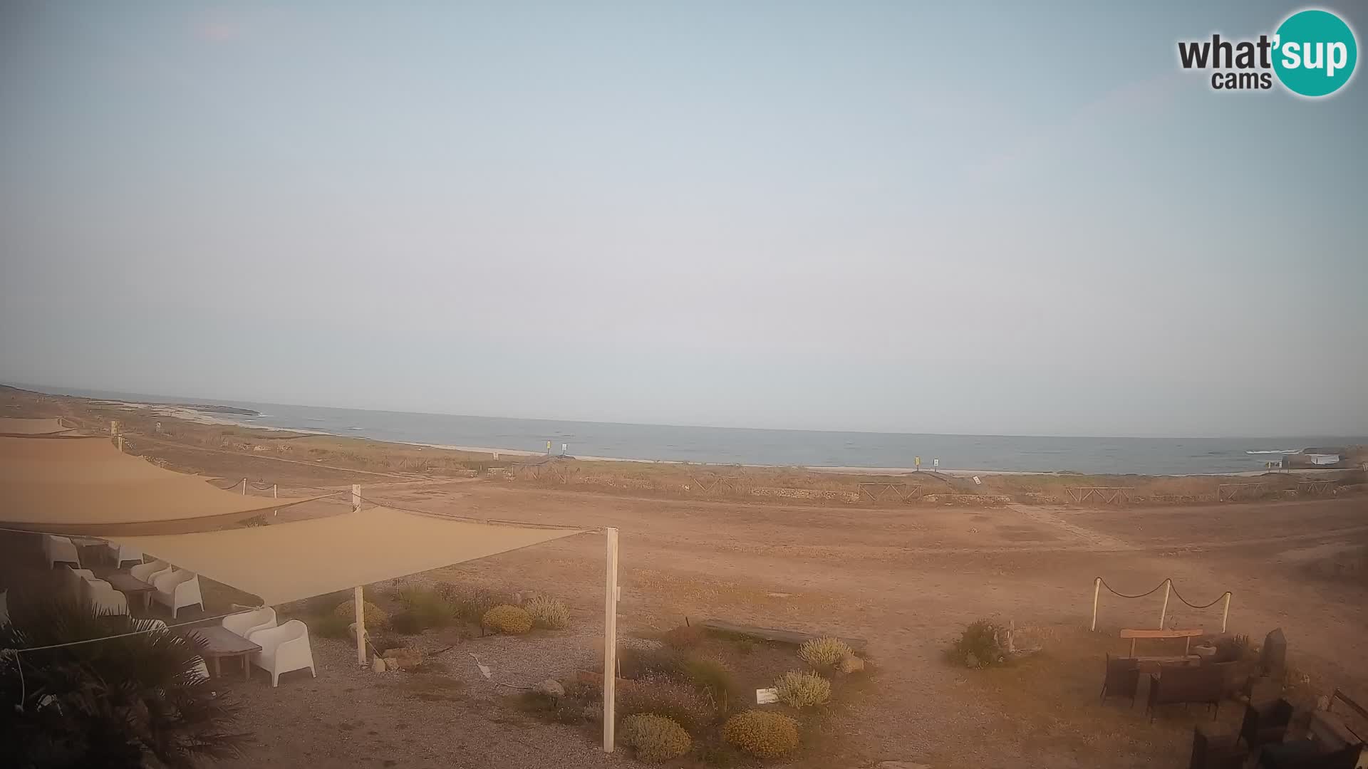Strand Is Arutas webcam | Oristano – Sardinien