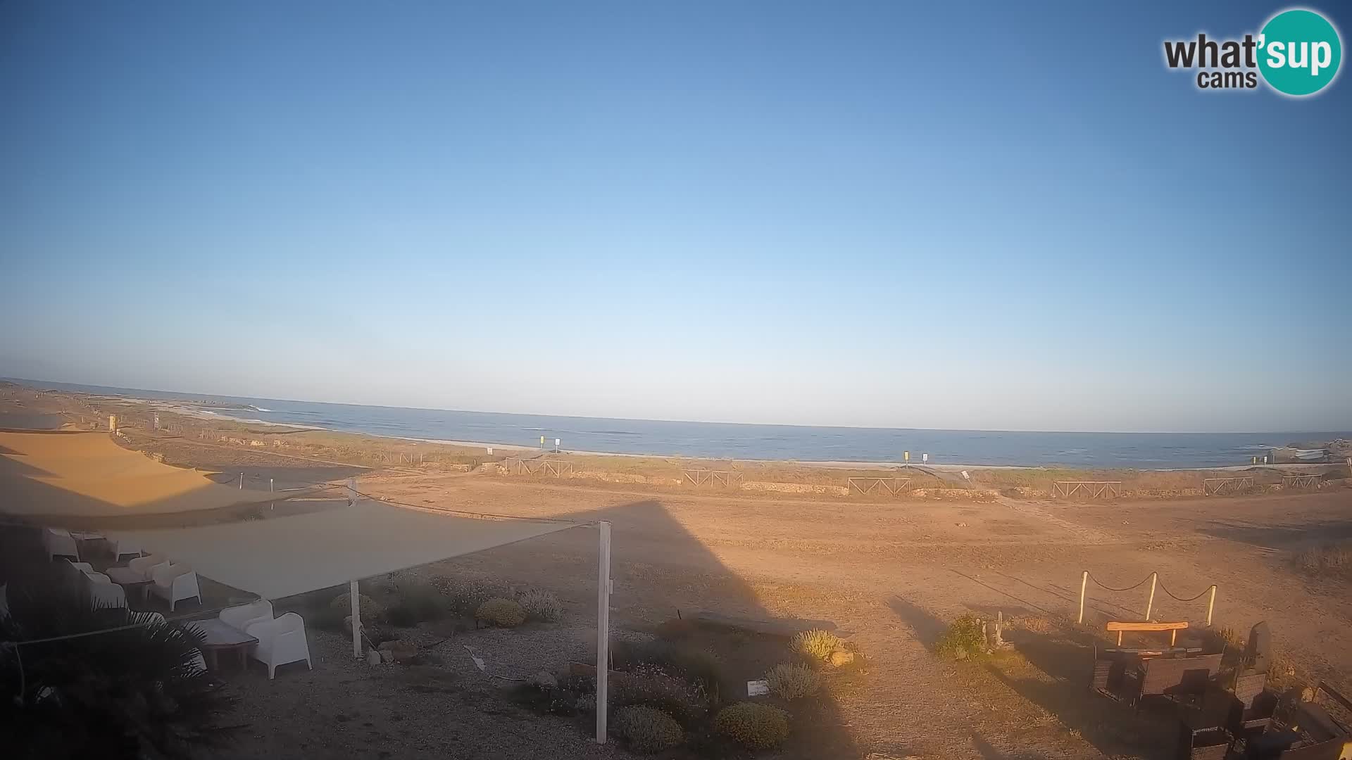 Strand Is Arutas webcam | Oristano – Sardinien