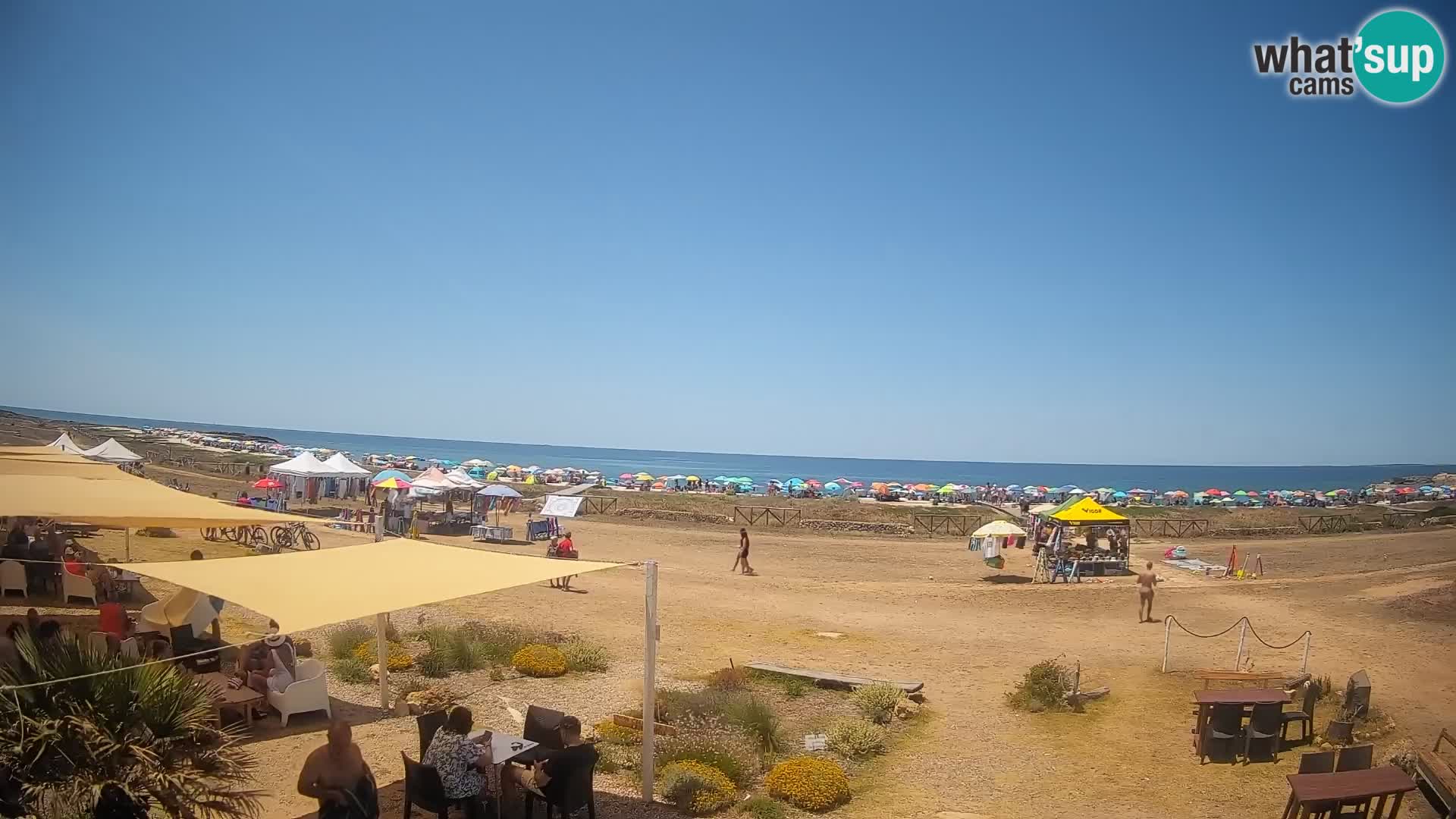 Webcam Is Arutas spiaggia | Oristano – Sardegna