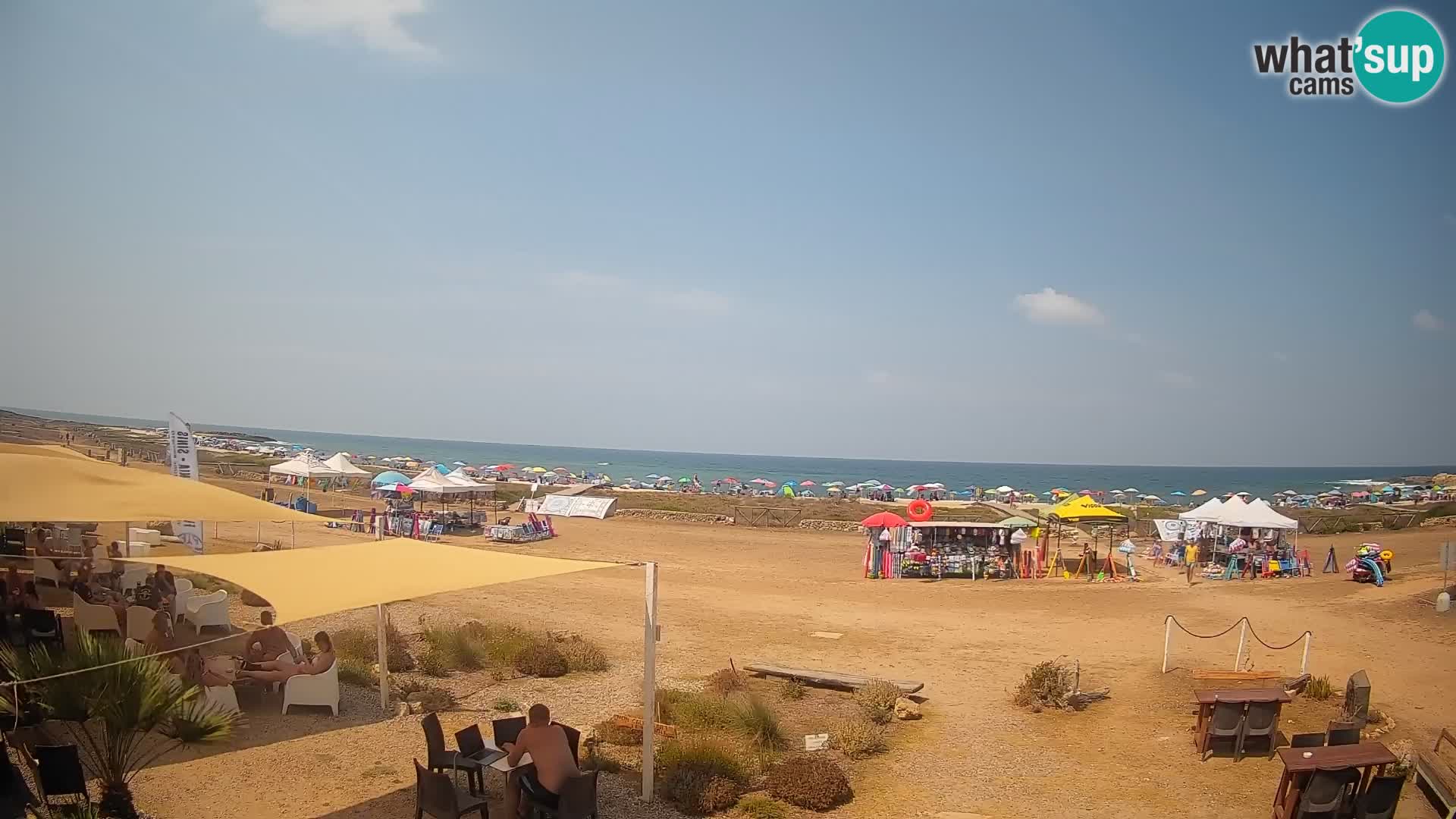 Web kamera Is Arutas plaža | Oristano – Sardinija