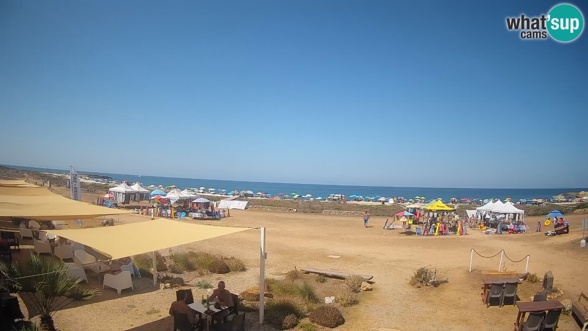 Is Arutas webcam beach | Oristano – Sardinia
