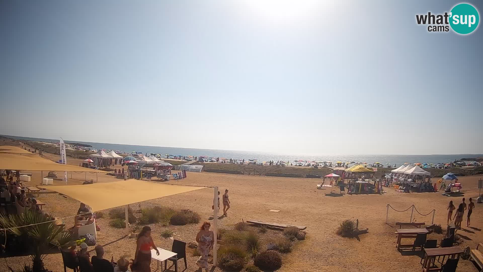 Webcam Is Arutas spiaggia | Oristano – Sardegna