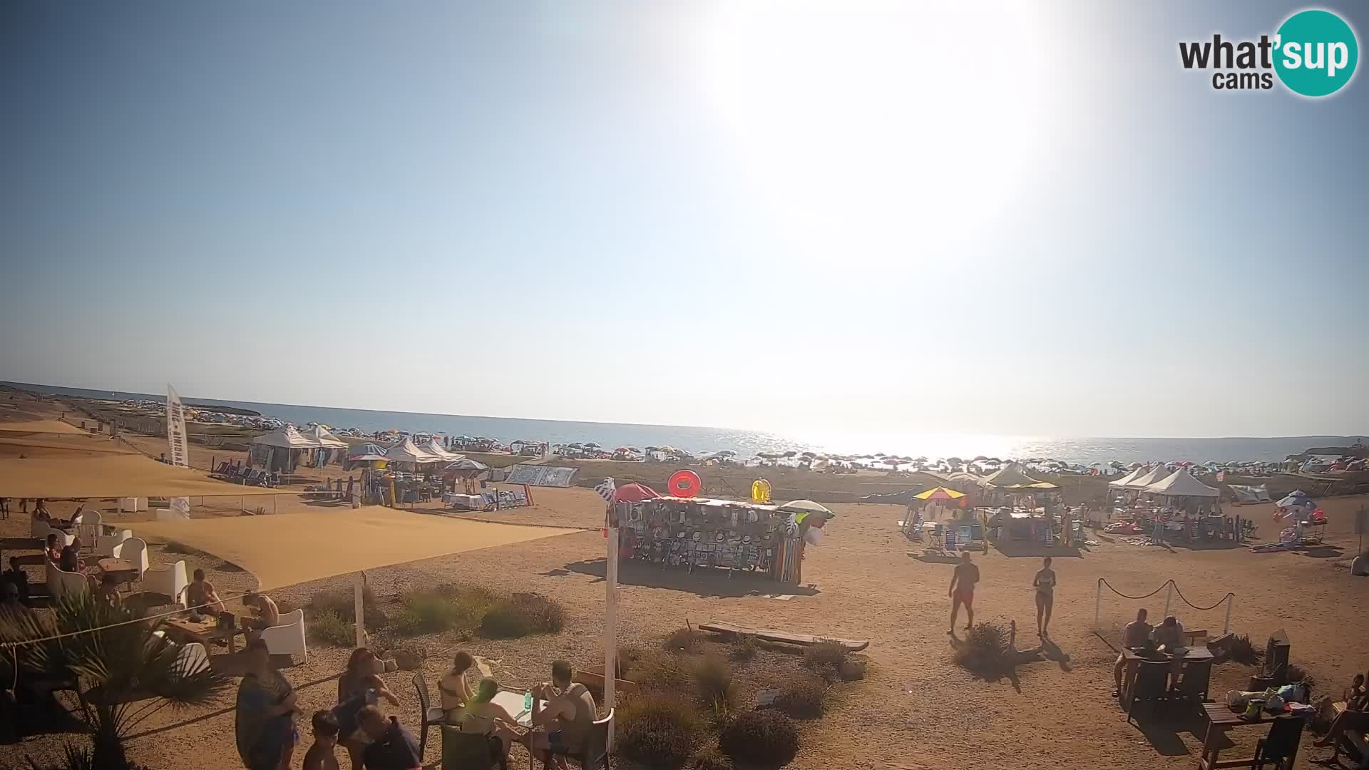 Webcam Is Arutas spiaggia | Oristano – Sardegna