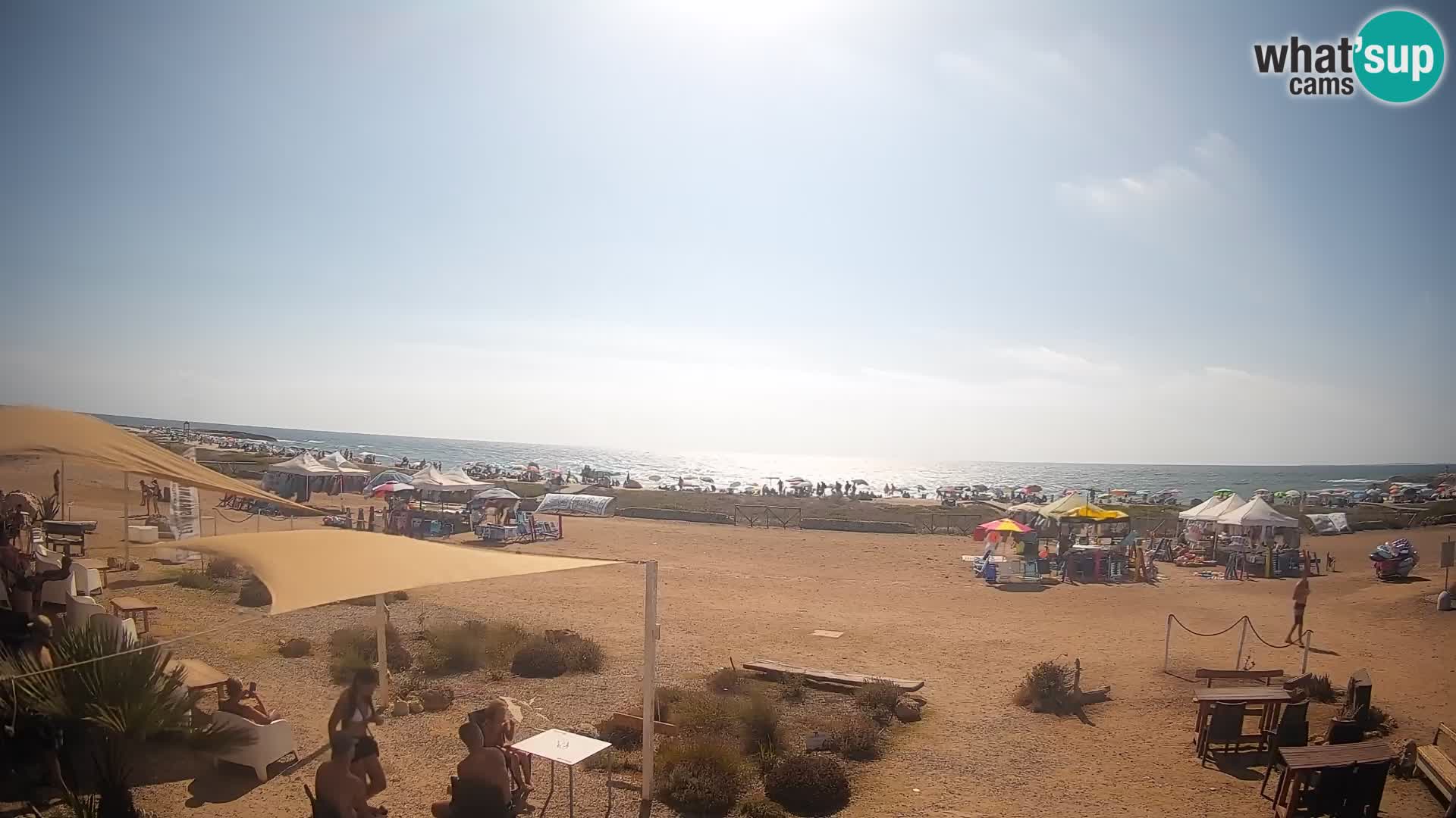 Webcam Is Arutas spiaggia | Oristano – Sardegna