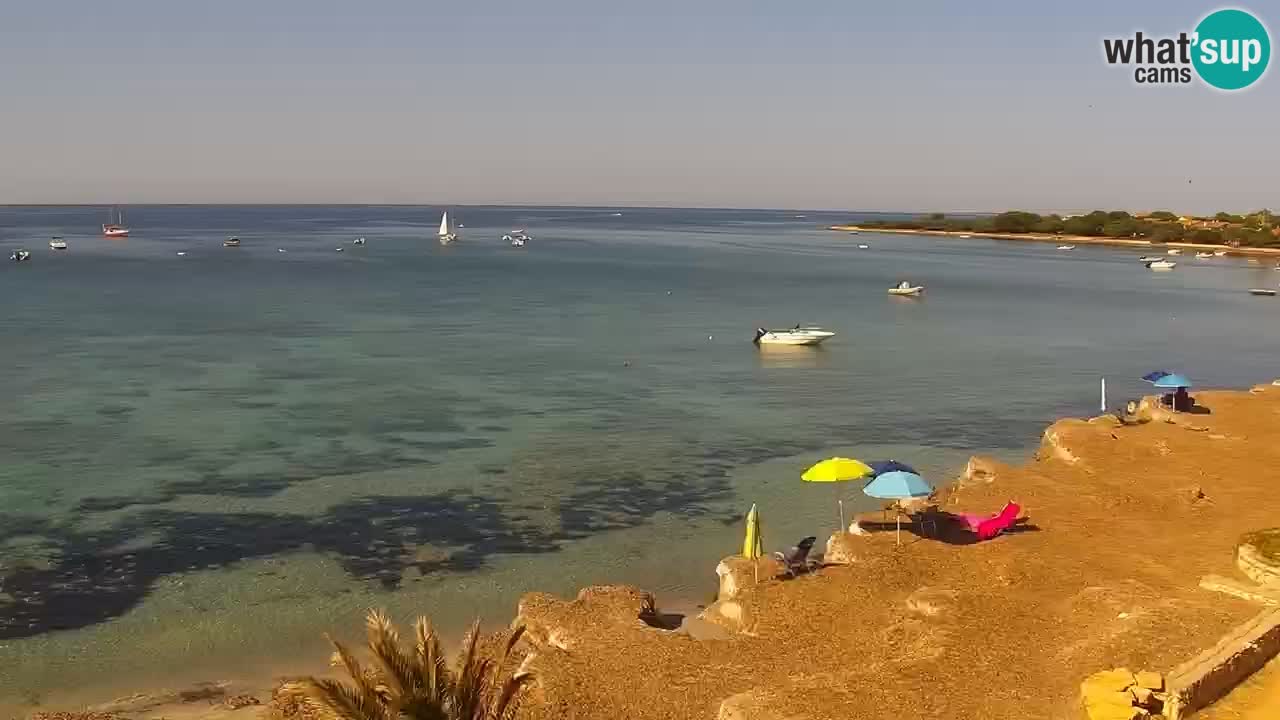 Web Kamera Cala Saline – plaža Putzu Idu | Sardinija