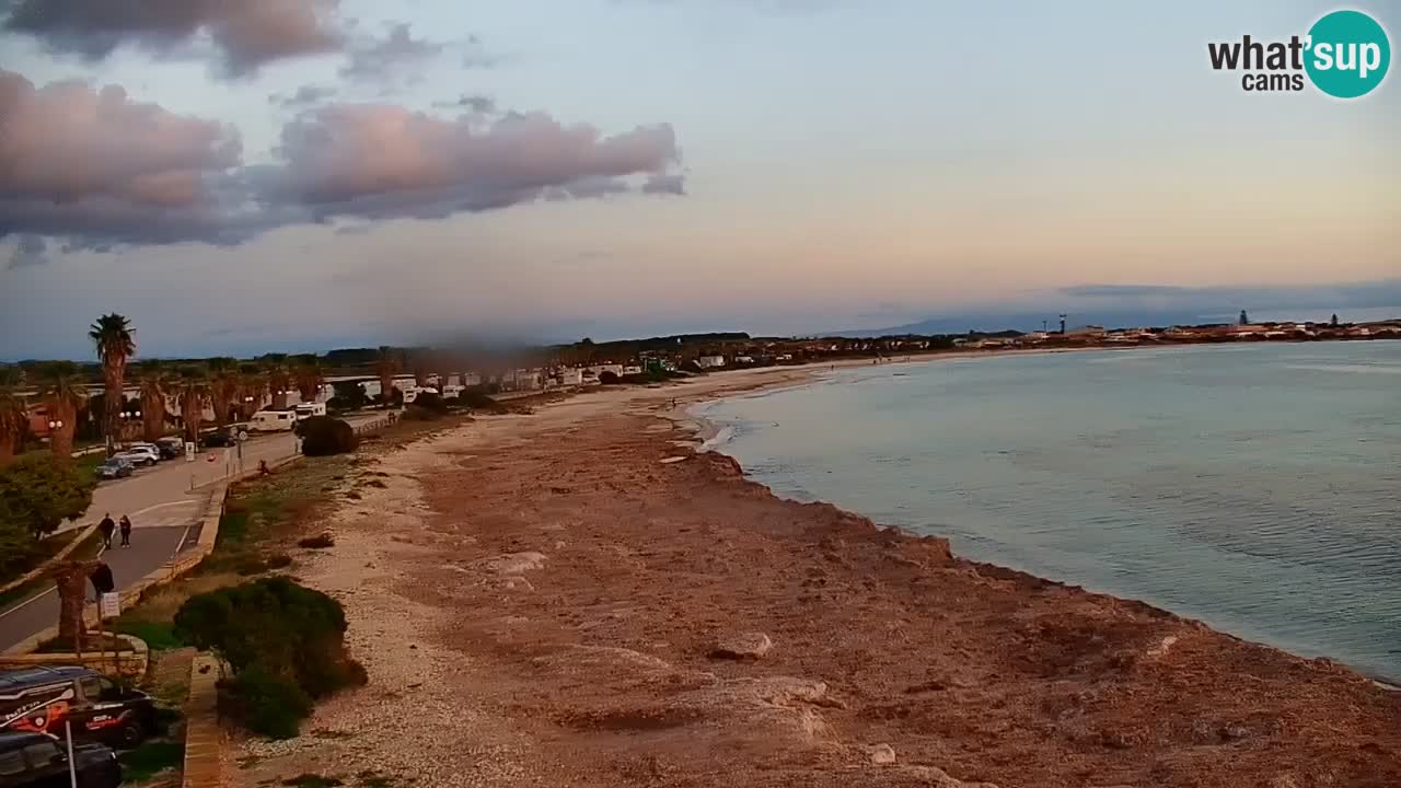 Spletna kamera Cala Saline – Plaža Putzu Idu | Sardinija