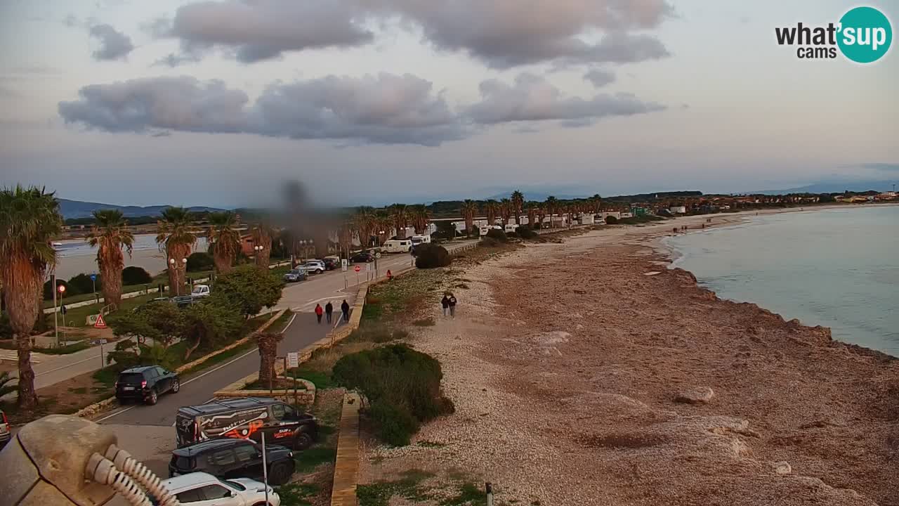 Spletna kamera Cala Saline – Plaža Putzu Idu | Sardinija