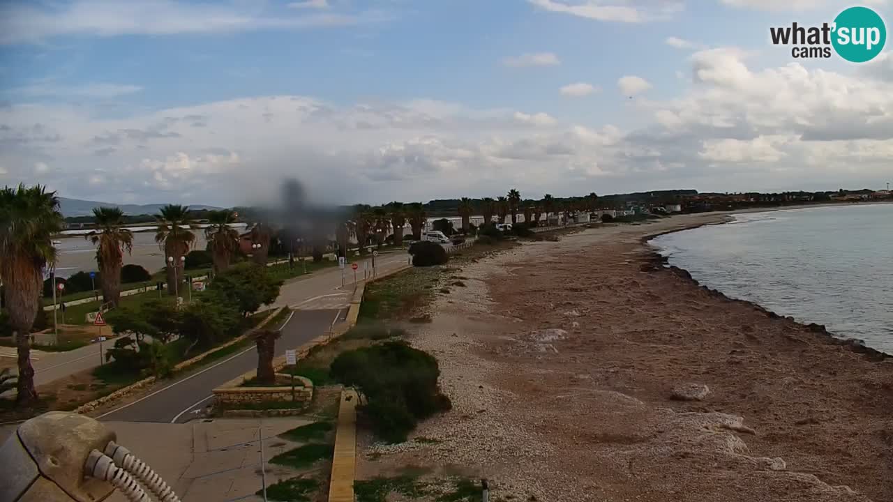 Livecam Putzu Idu – Cala Saline | Sardinia