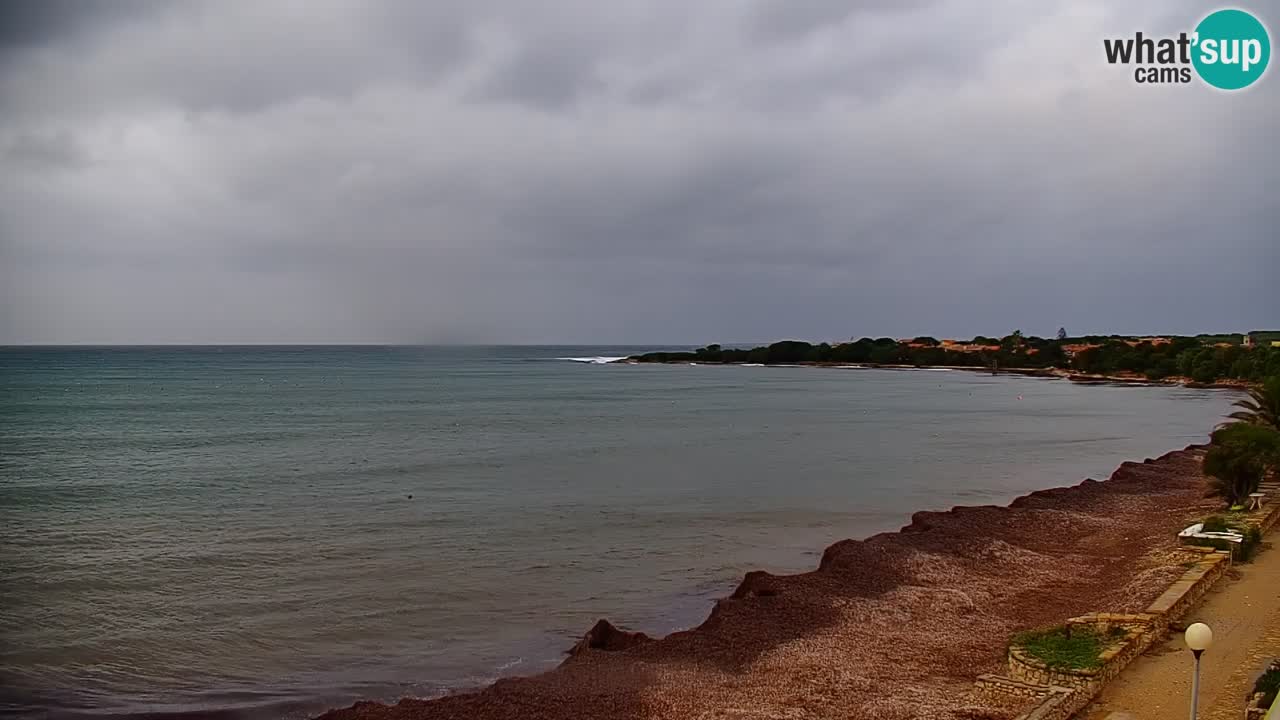 Cala Saline webcam – Strand Putzu Idu | Sardinien