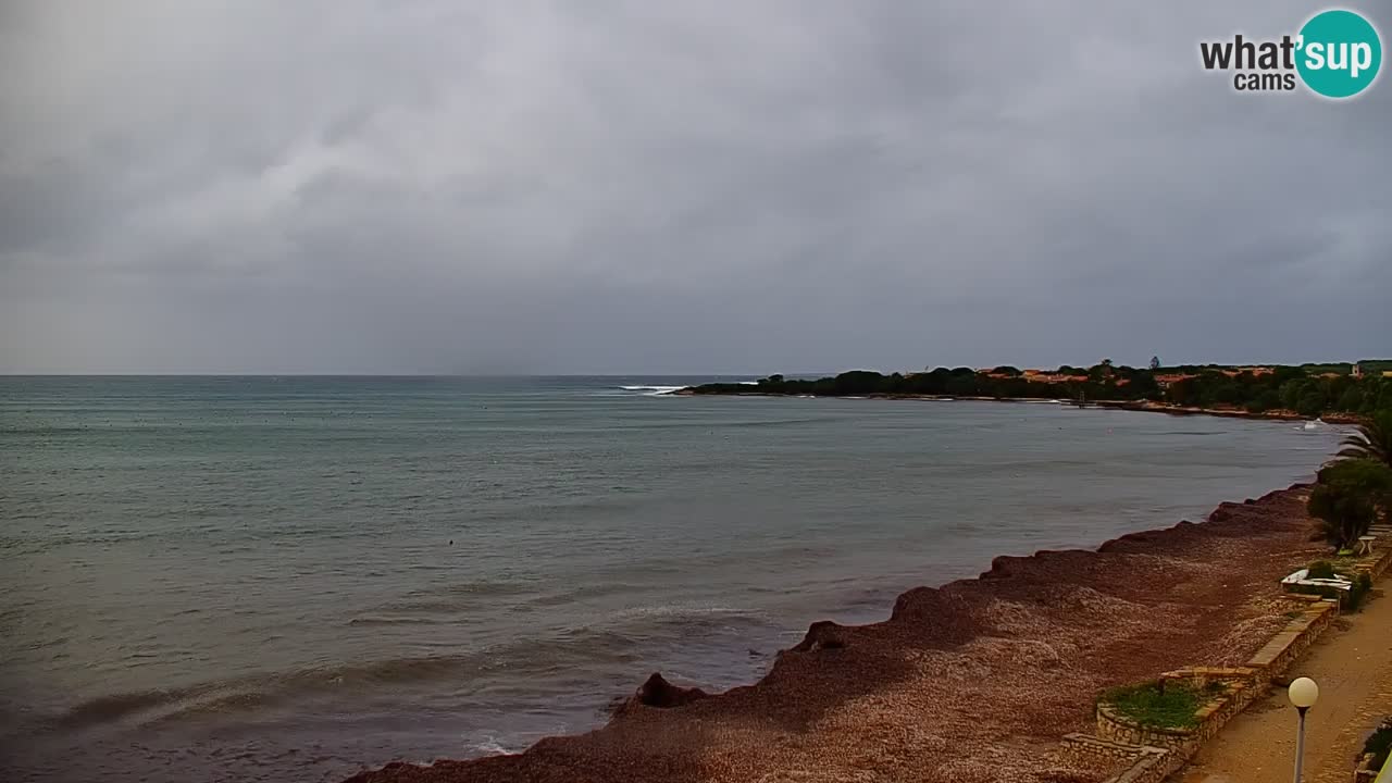 Cala Saline webcam – Strand Putzu Idu | Sardinien