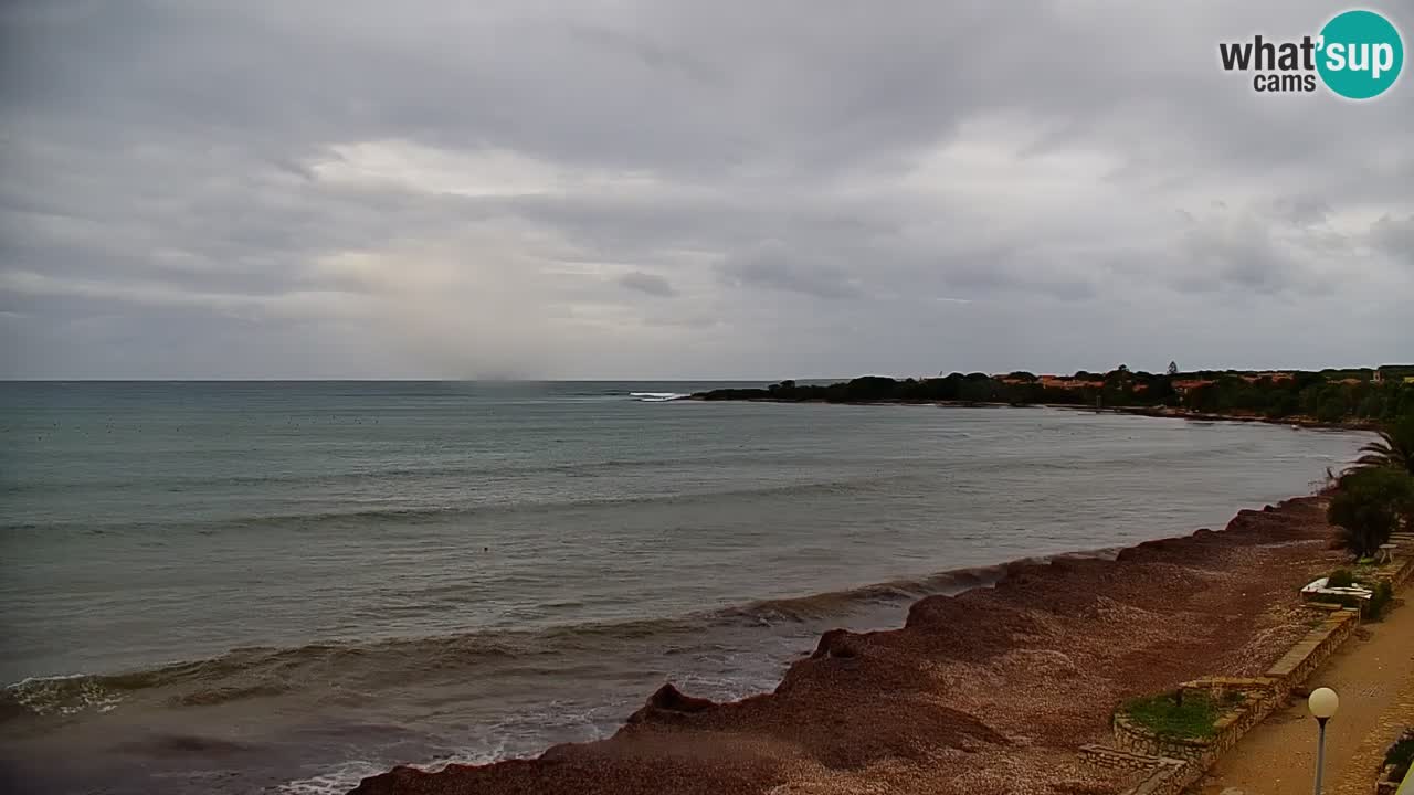 Web Kamera Cala Saline – plaža Putzu Idu | Sardinija