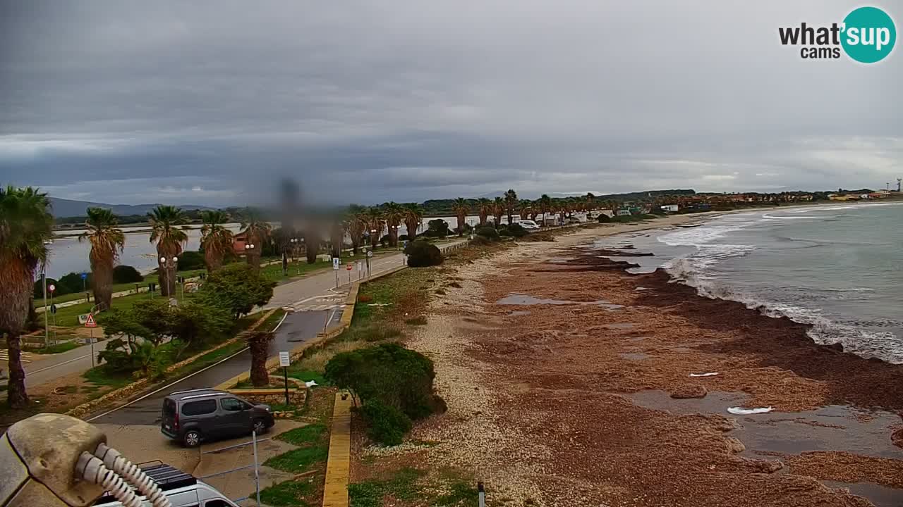 Spletna kamera Cala Saline – Plaža Putzu Idu | Sardinija