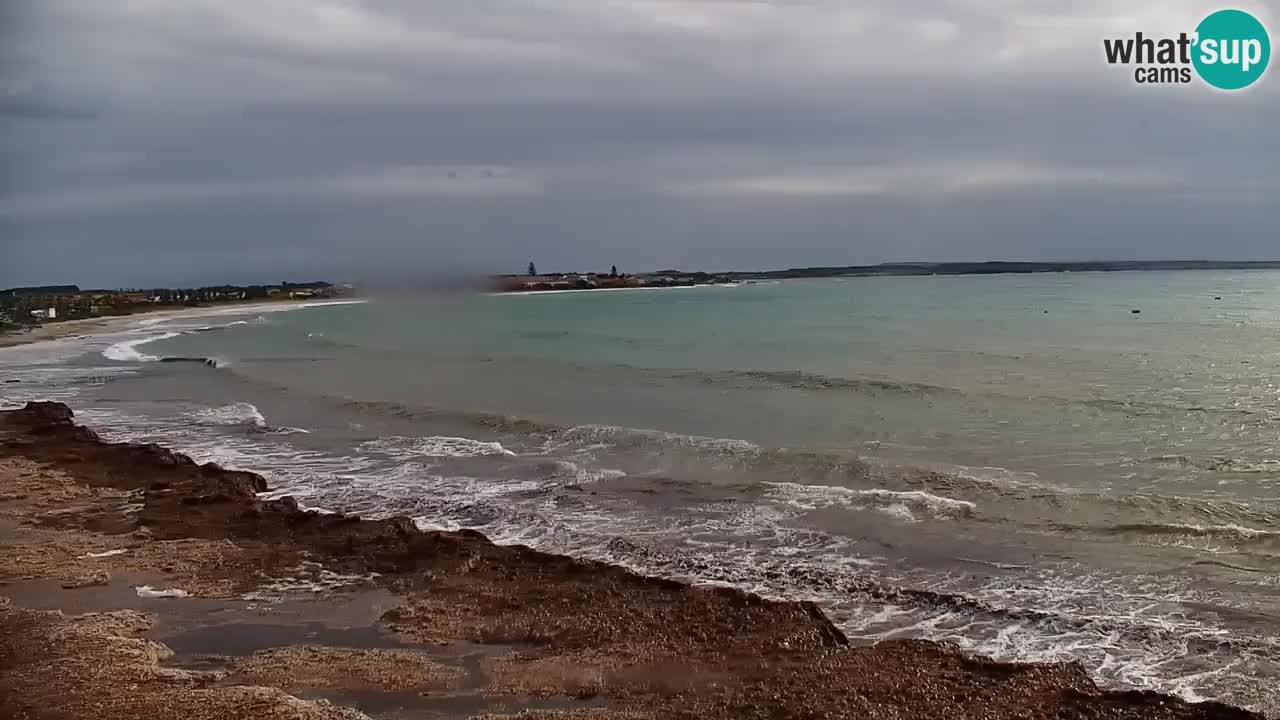 Spletna kamera Cala Saline – Plaža Putzu Idu | Sardinija