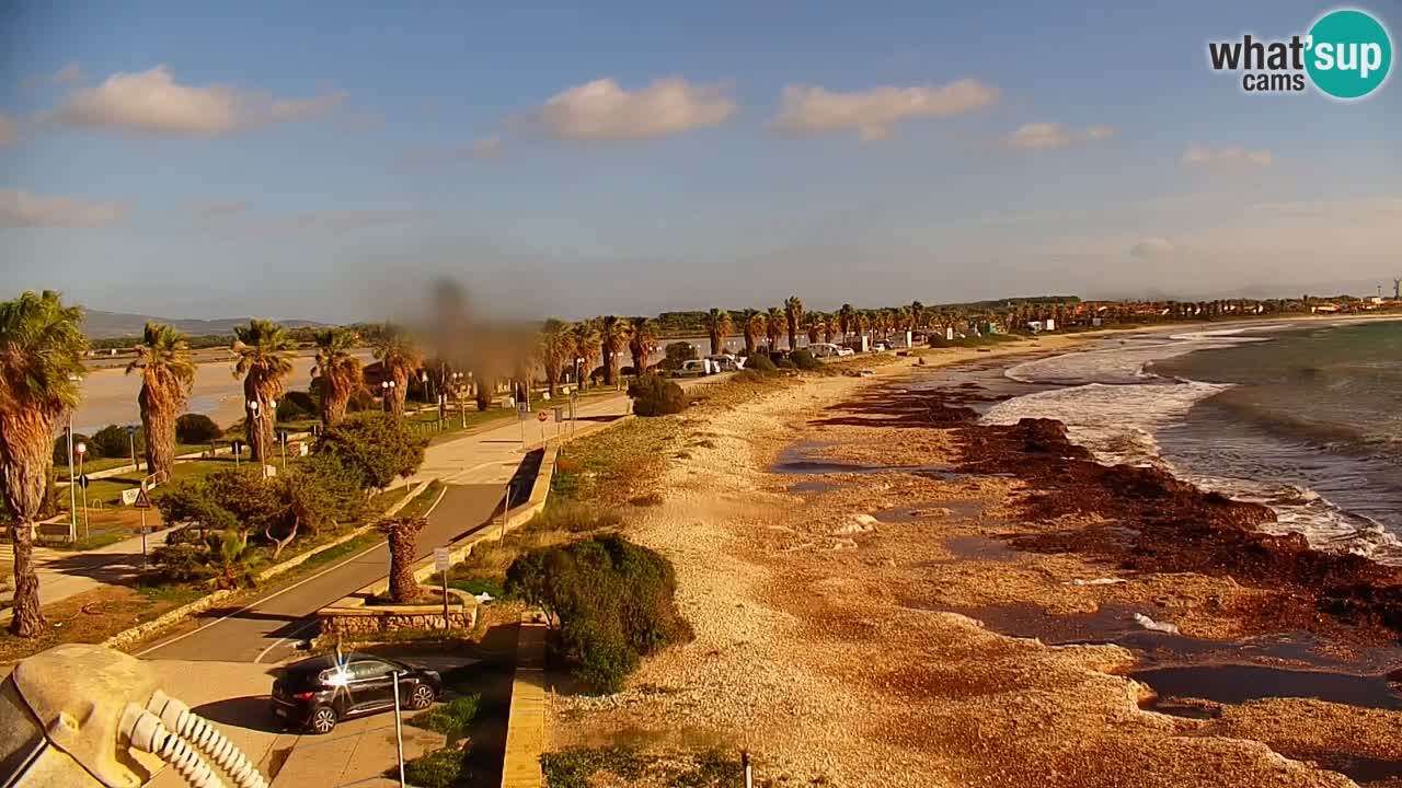 Spletna kamera Cala Saline – Plaža Putzu Idu | Sardinija