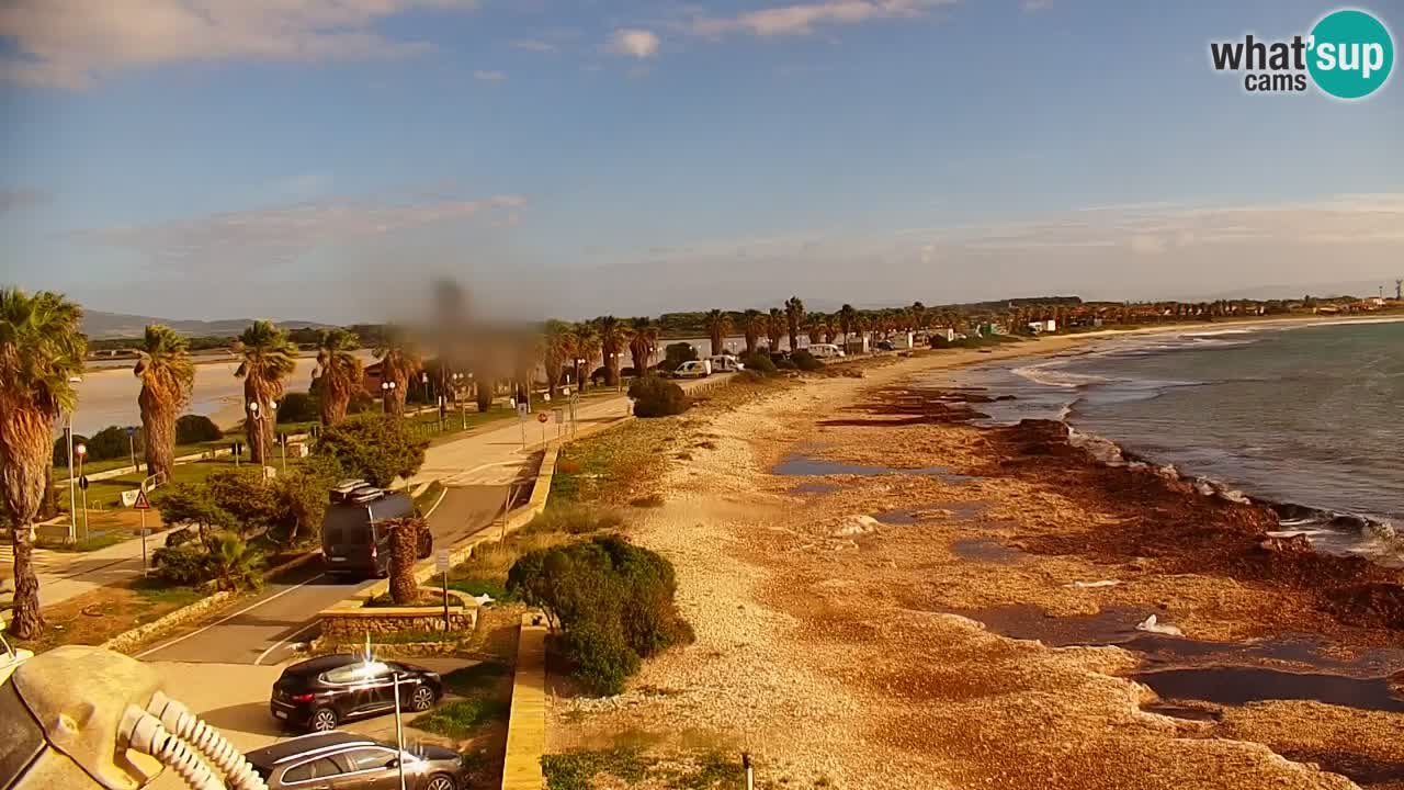 Web Kamera Cala Saline – plaža Putzu Idu | Sardinija