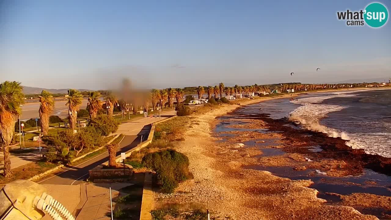 Cala Saline webcam – Strand Putzu Idu | Sardinien