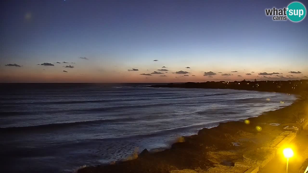 Spletna kamera Cala Saline – Plaža Putzu Idu | Sardinija