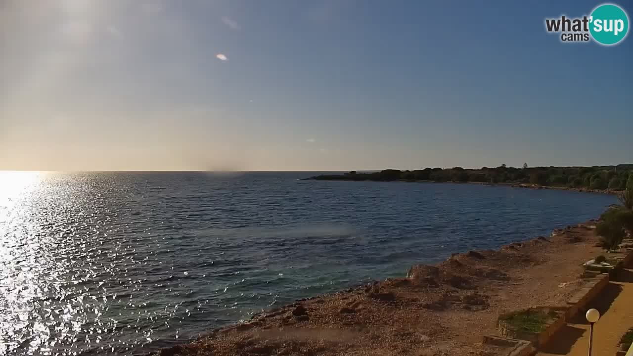 Spletna kamera Cala Saline – Plaža Putzu Idu | Sardinija