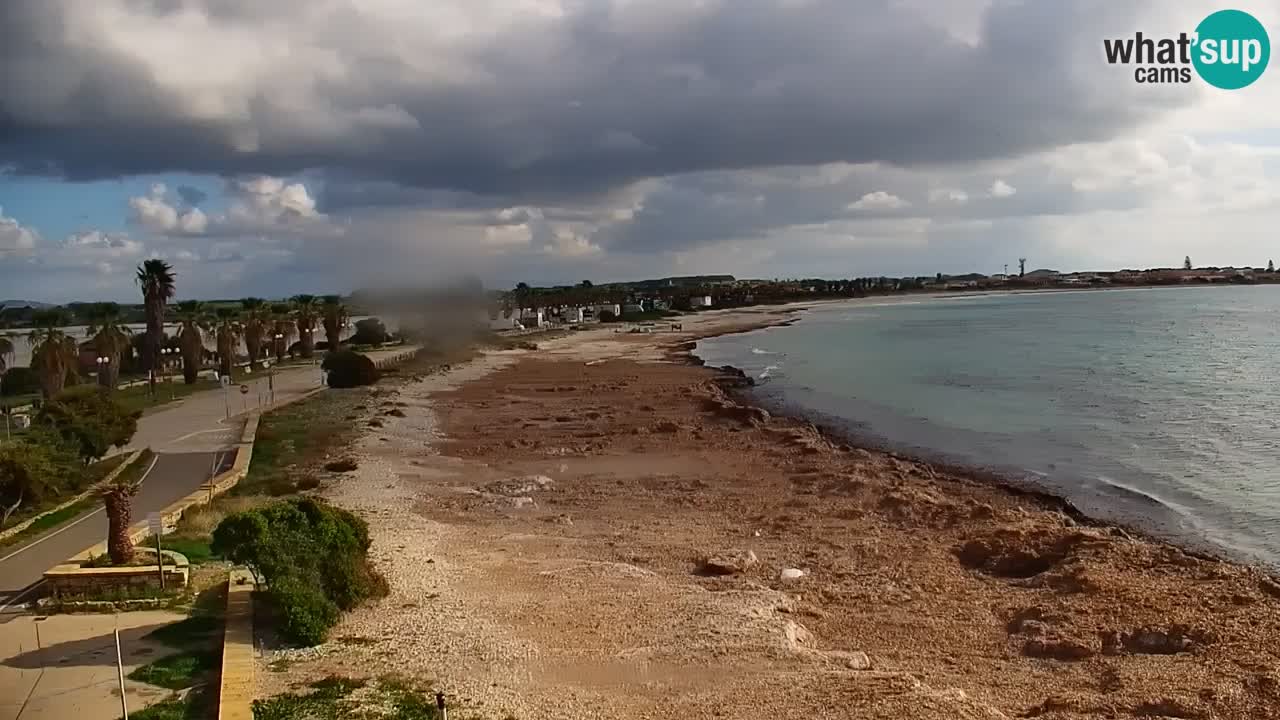 Spletna kamera Cala Saline – Plaža Putzu Idu | Sardinija