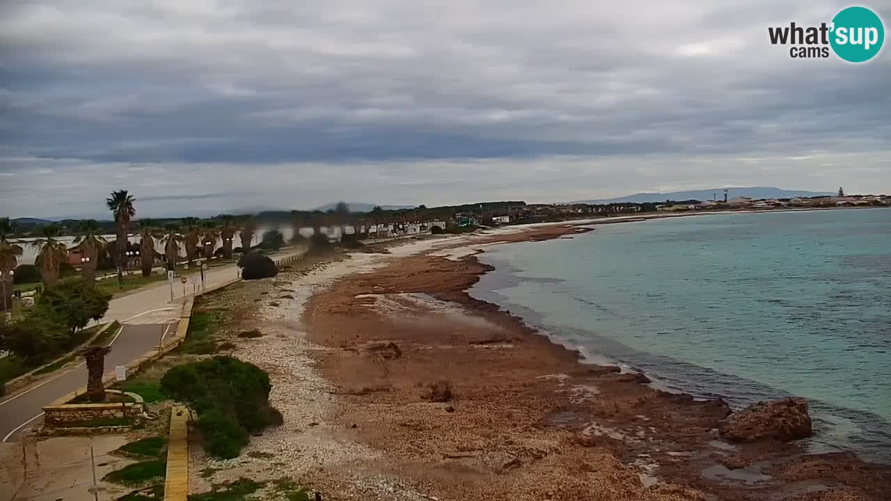 Spletna kamera Cala Saline – Plaža Putzu Idu | Sardinija