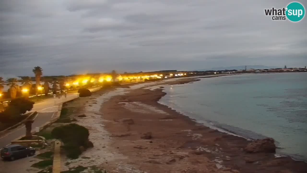 Spletna kamera Cala Saline – Plaža Putzu Idu | Sardinija