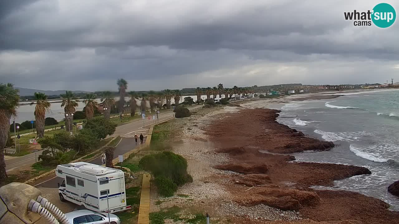 Spletna kamera Cala Saline – Plaža Putzu Idu | Sardinija